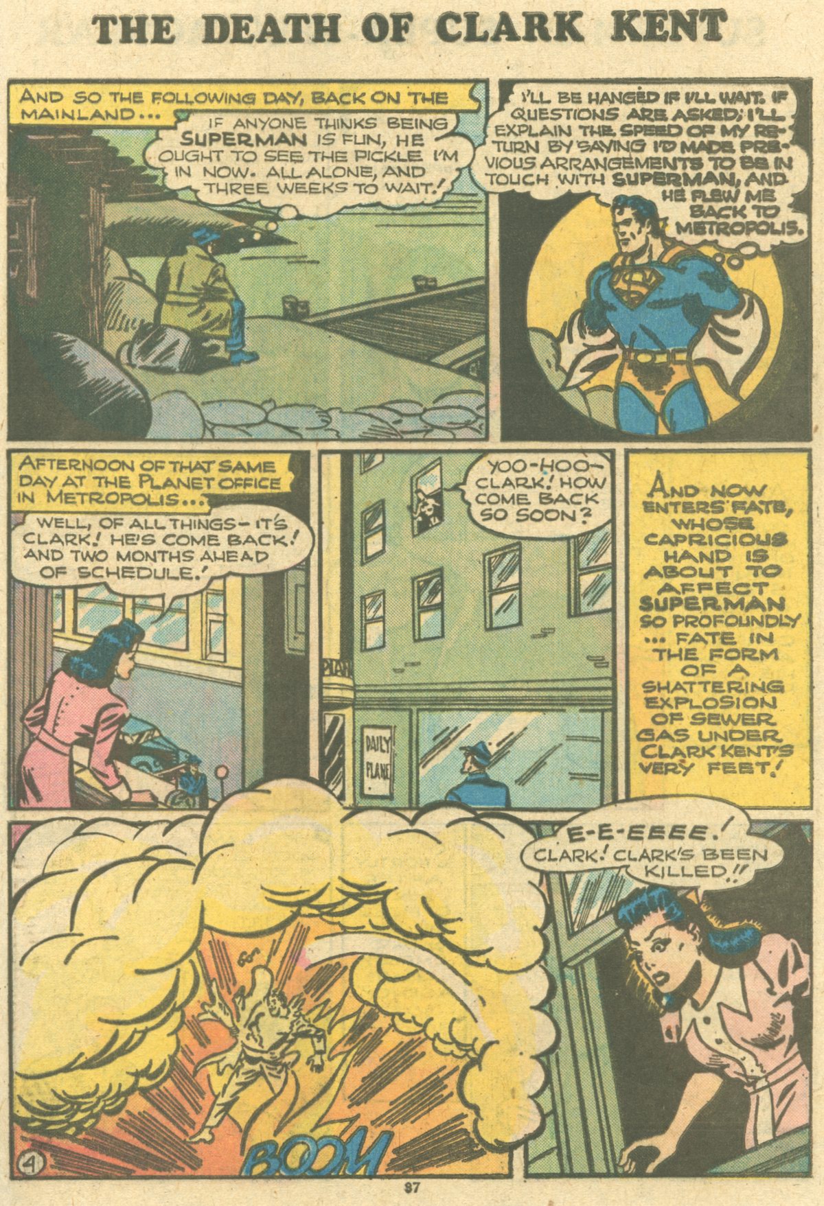 Read online Superman (1939) comic -  Issue #284 - 87