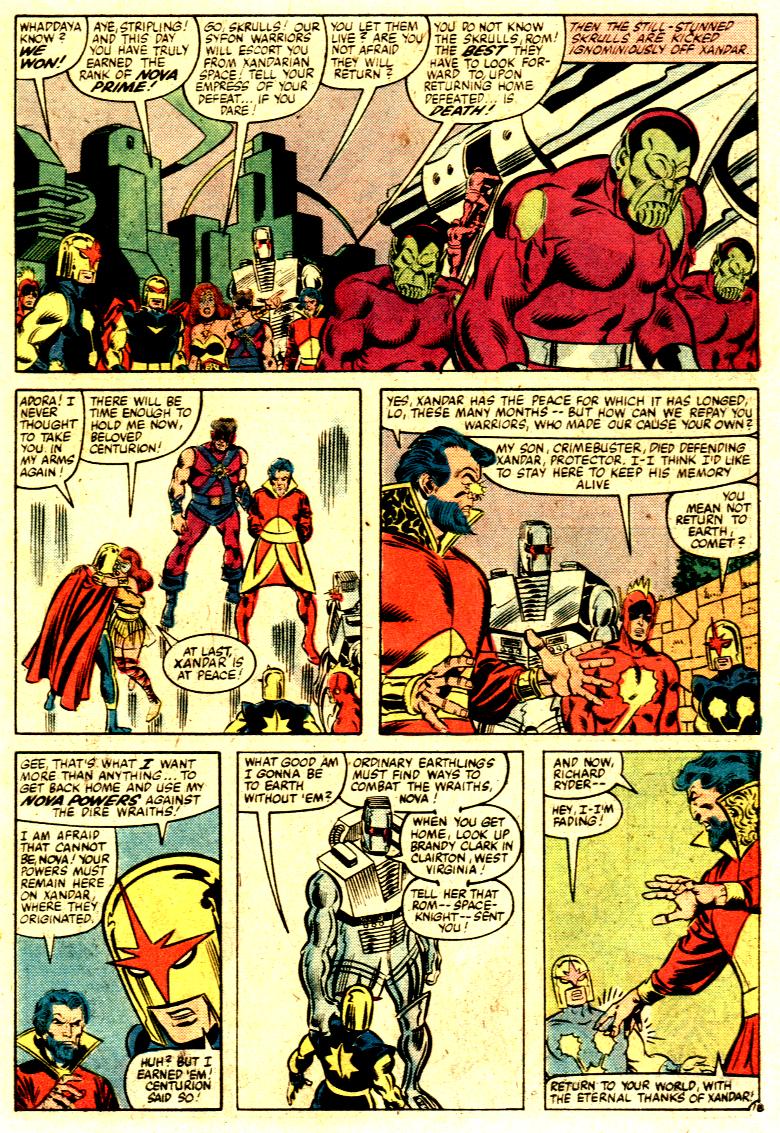 Read online ROM (1979) comic -  Issue #24 - 19