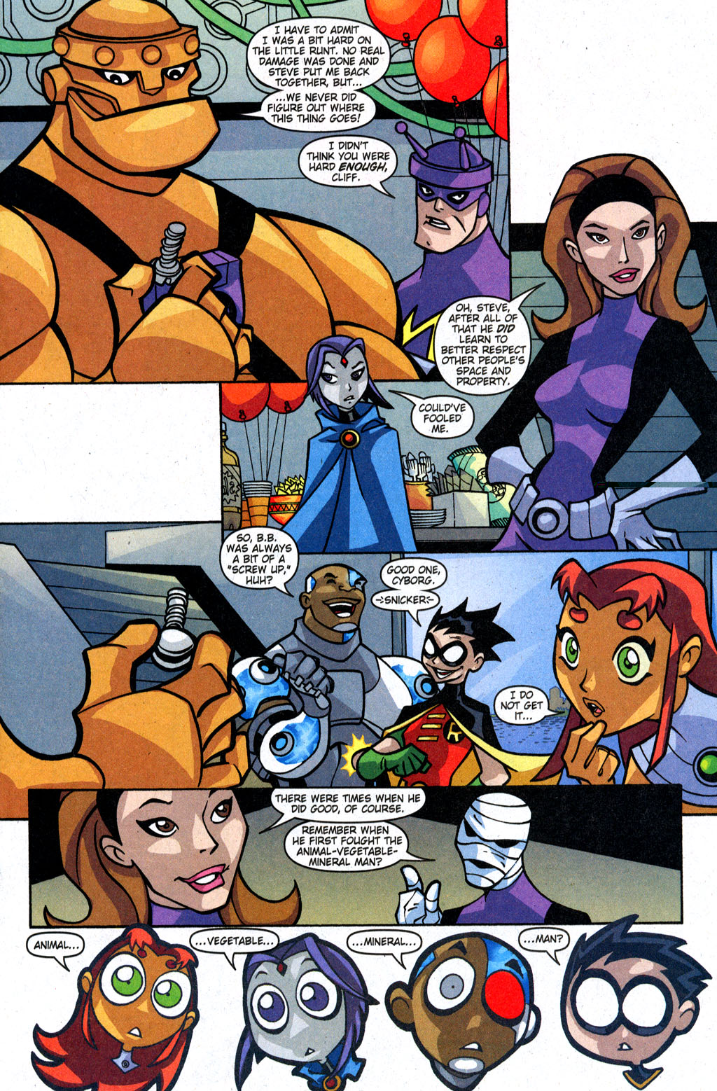 Read online Teen Titans Go! (2003) comic -  Issue #28 - 10