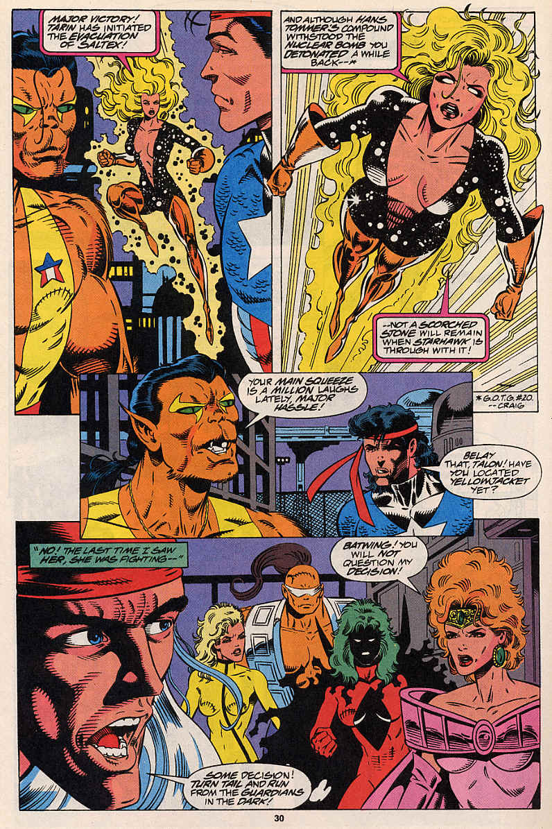 Read online Guardians of the Galaxy (1990) comic -  Issue #39 - 23