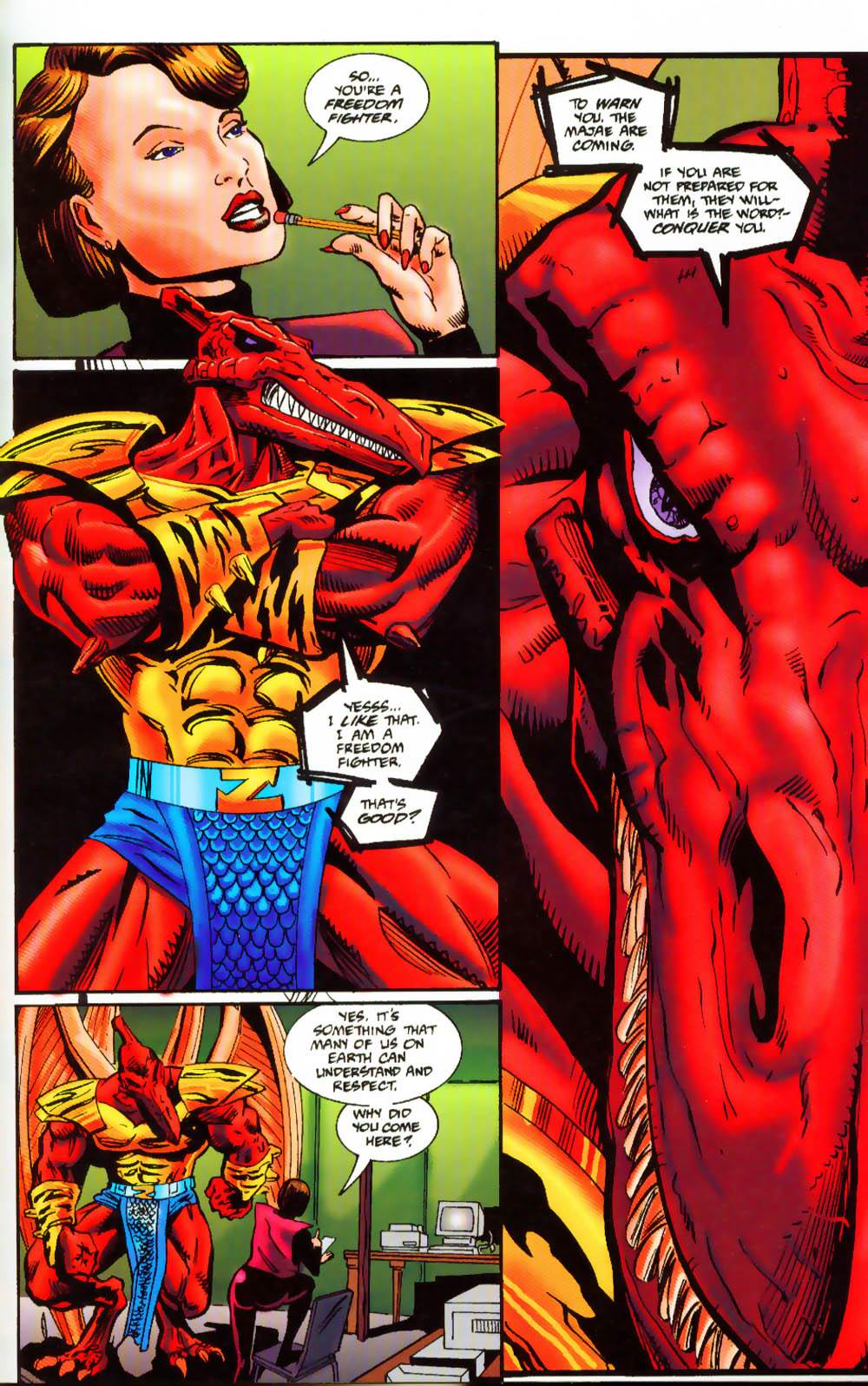 Read online Leonard Nimoy's Primortals (1995) comic -  Issue #9 - 20