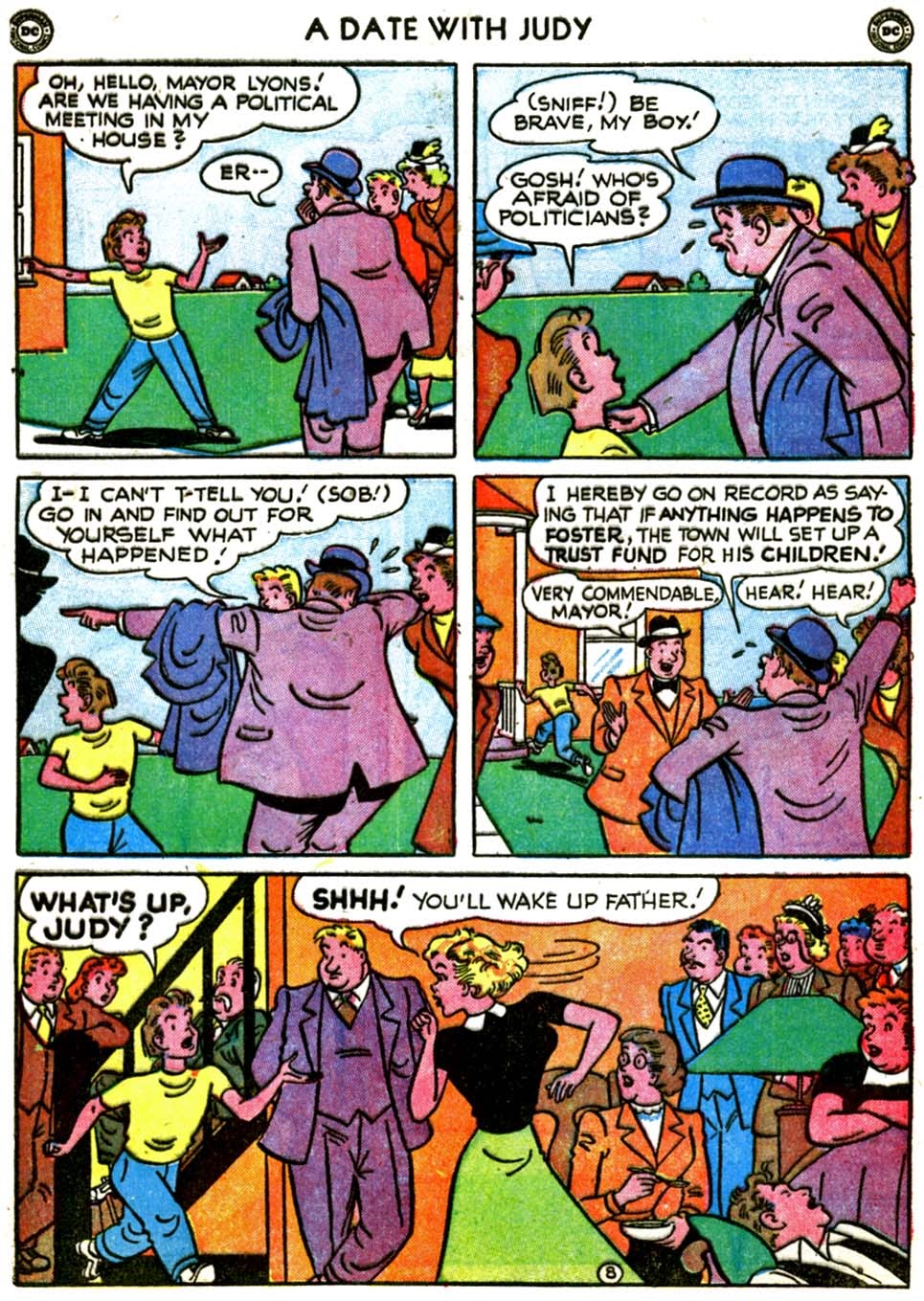 Read online A Date with Judy comic -  Issue #18 - 10