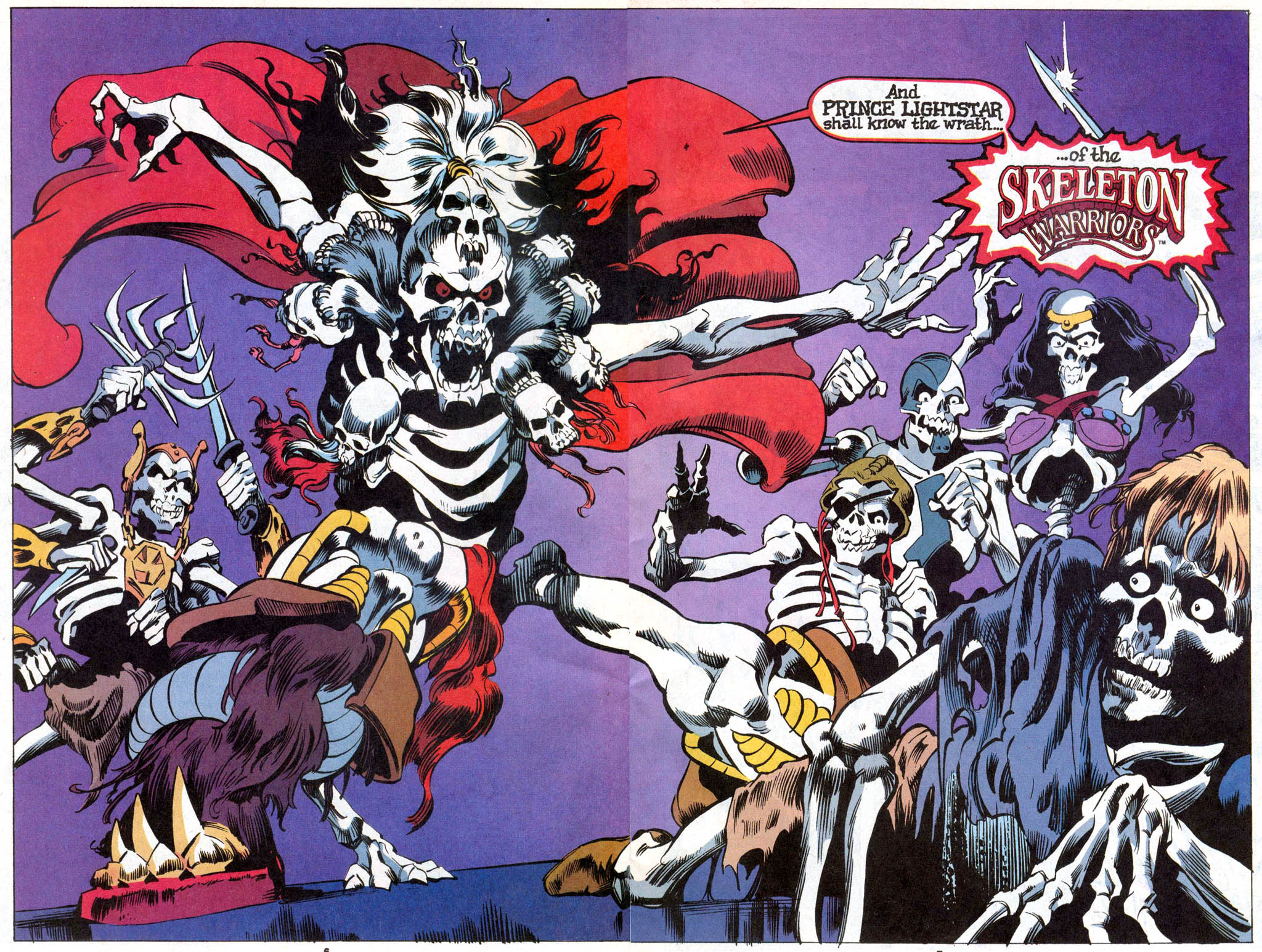 Read online Skeleton Warriors comic -  Issue #1 - 6