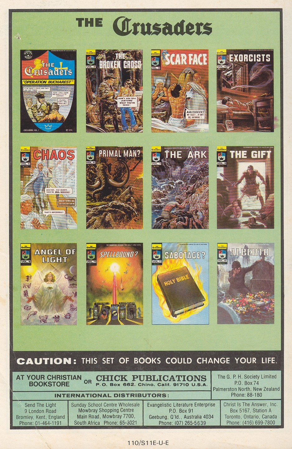 Read online The Crusaders (1974) comic -  Issue #10 - 36