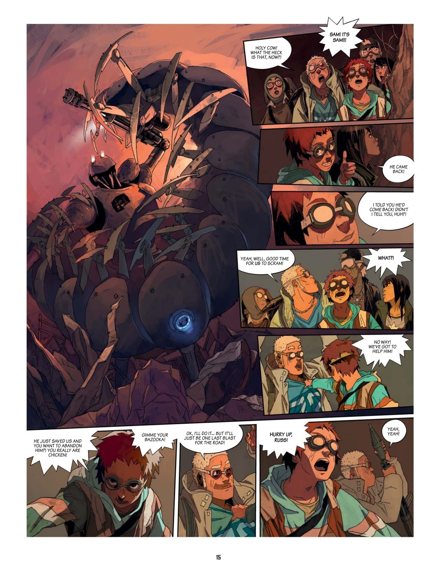 Read online SAM comic -  Issue #2 - 17