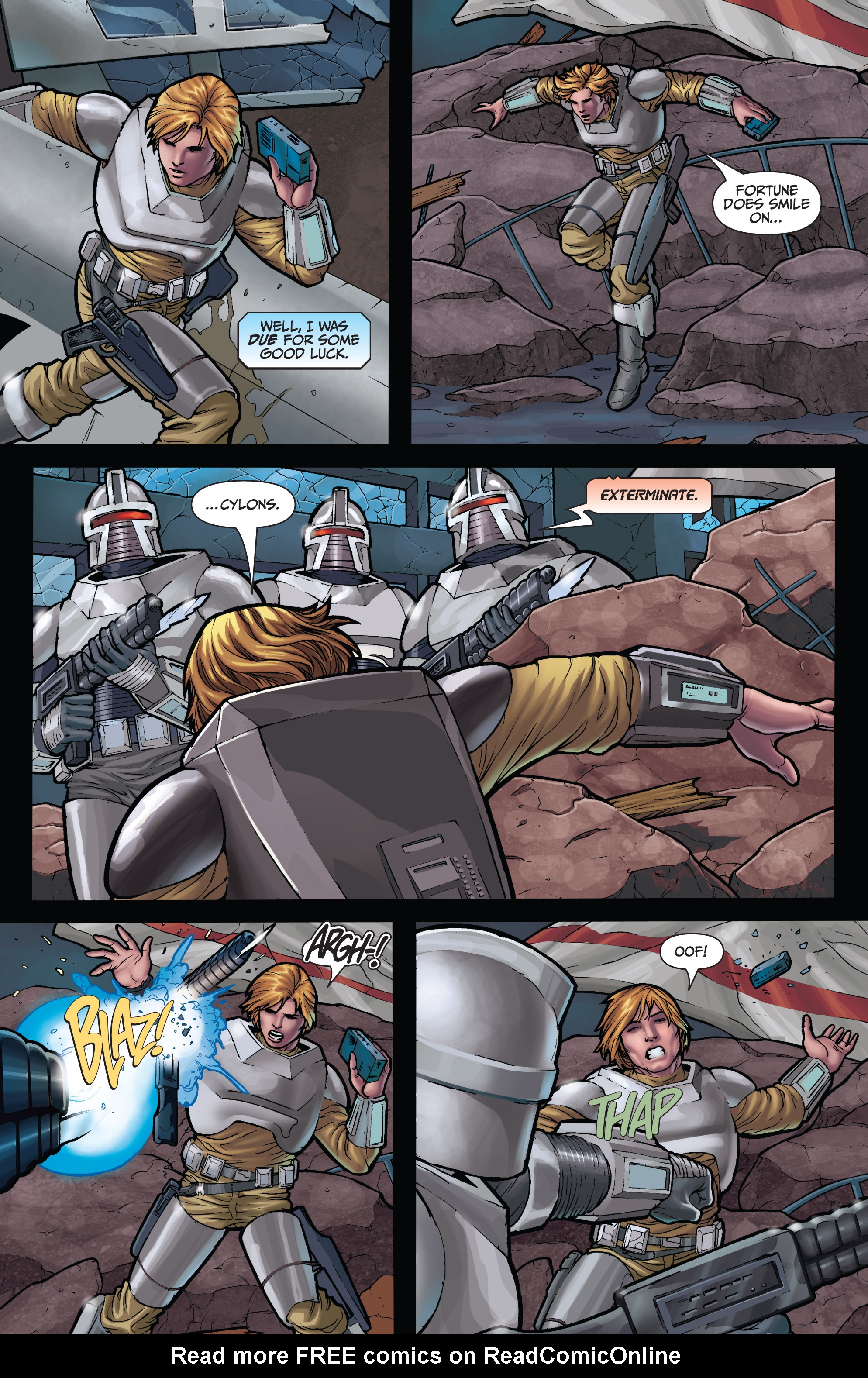 Classic Battlestar Galactica (2006) 1 Page 21