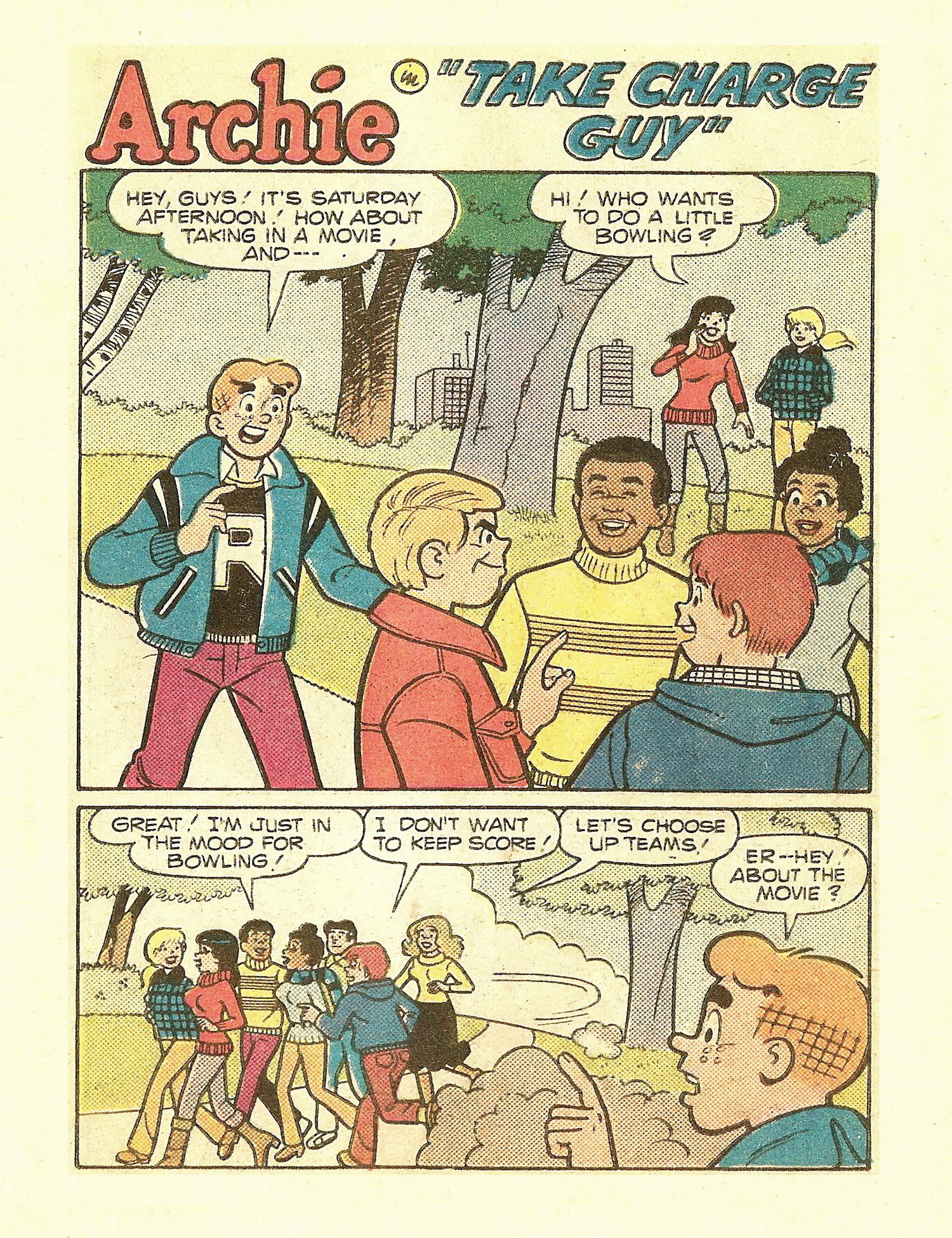 Read online Betty and Veronica Digest Magazine comic -  Issue #17 - 19