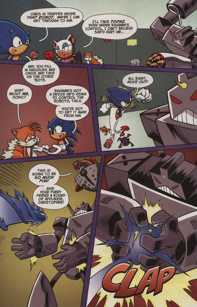 Read online Sonic X comic -  Issue #4 - 20