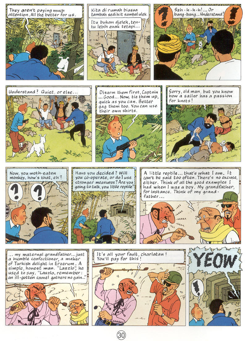 Read online The Adventures of Tintin comic -  Issue #22 - 31