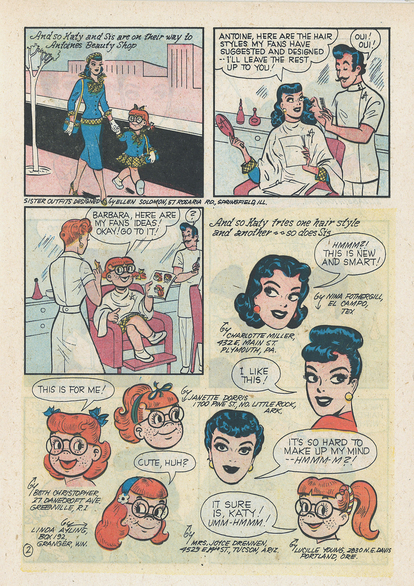 Read online Katy Keene (1949) comic -  Issue #35 - 21