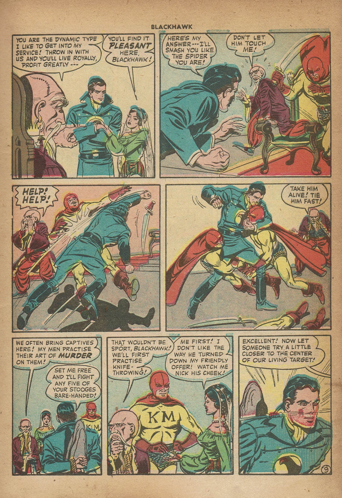 Read online Blackhawk (1957) comic -  Issue #13 - 11