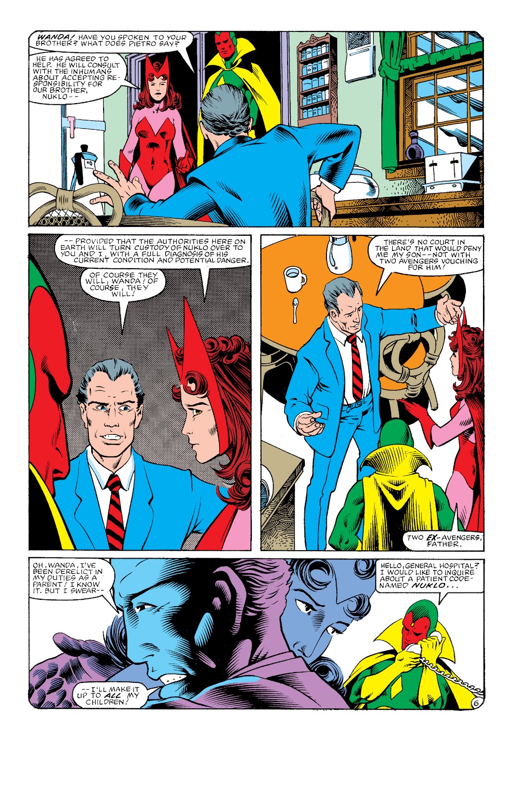 The Vision and the Scarlet Witch (1982) issue 2 - Page 7