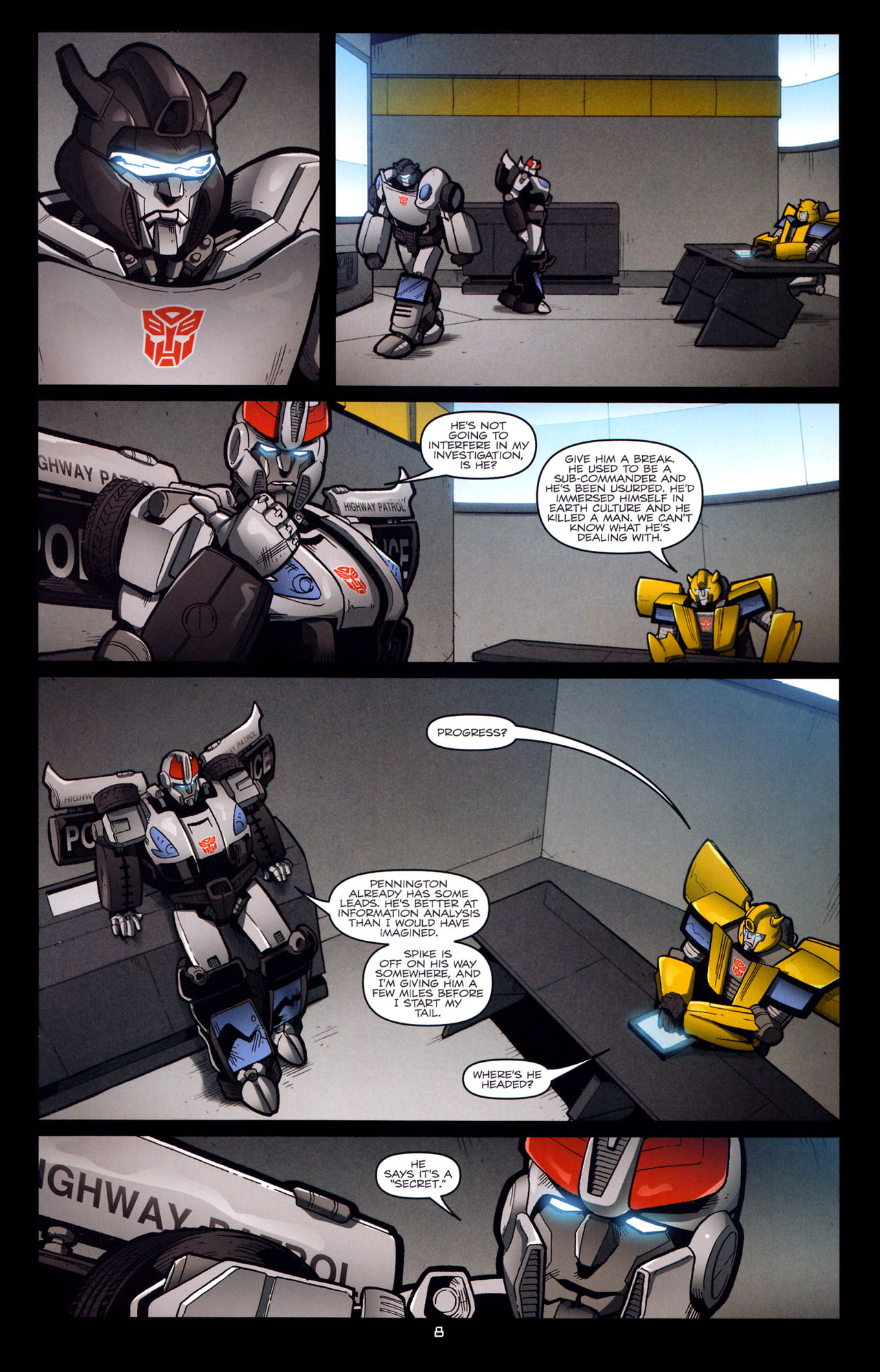 Read online The Transformers (2009) comic -  Issue #25 - 11
