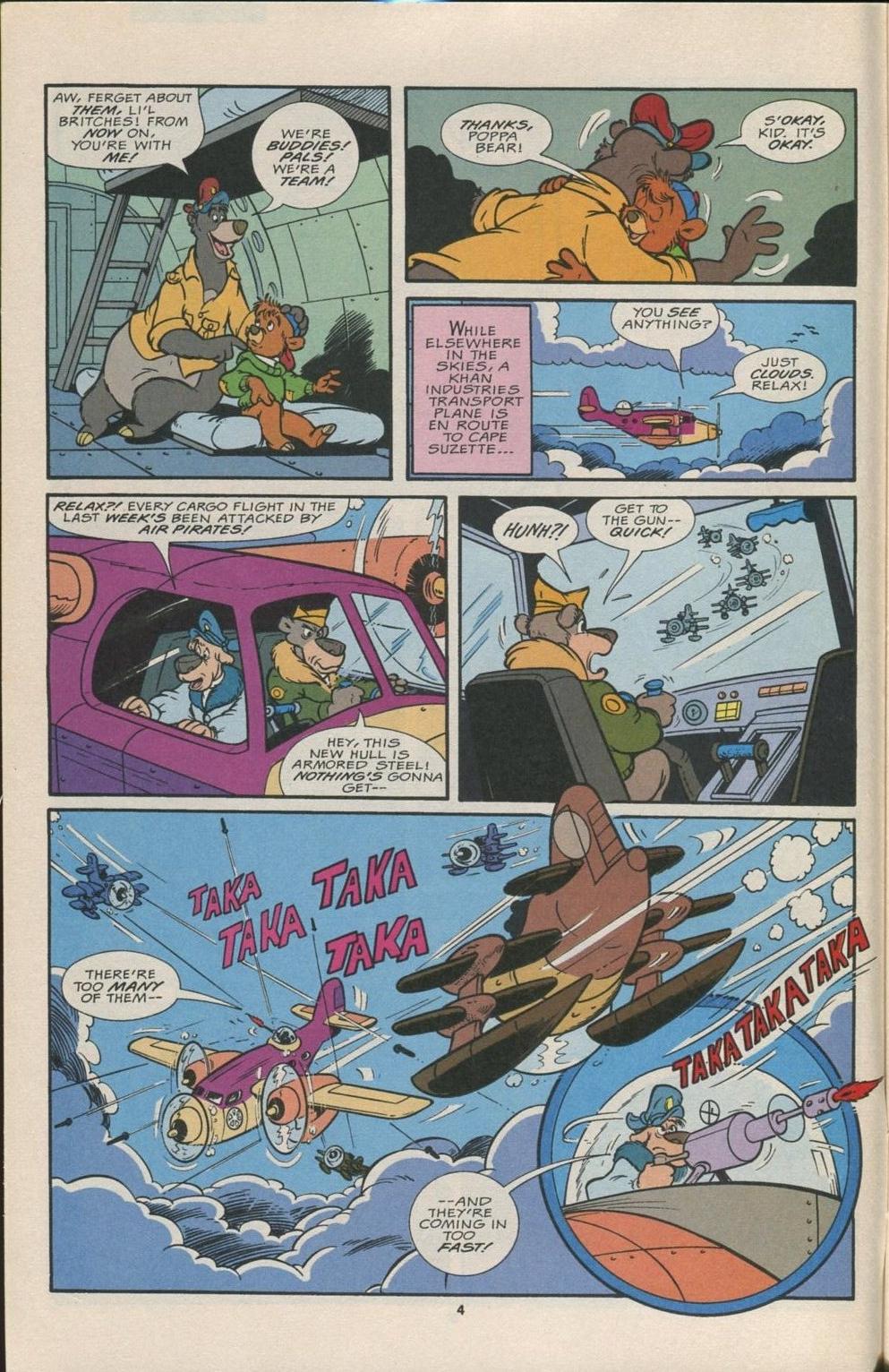 Read online Disney's Tale Spin Limited Series: ''Take Off'' comic -  Issue #3 - 5