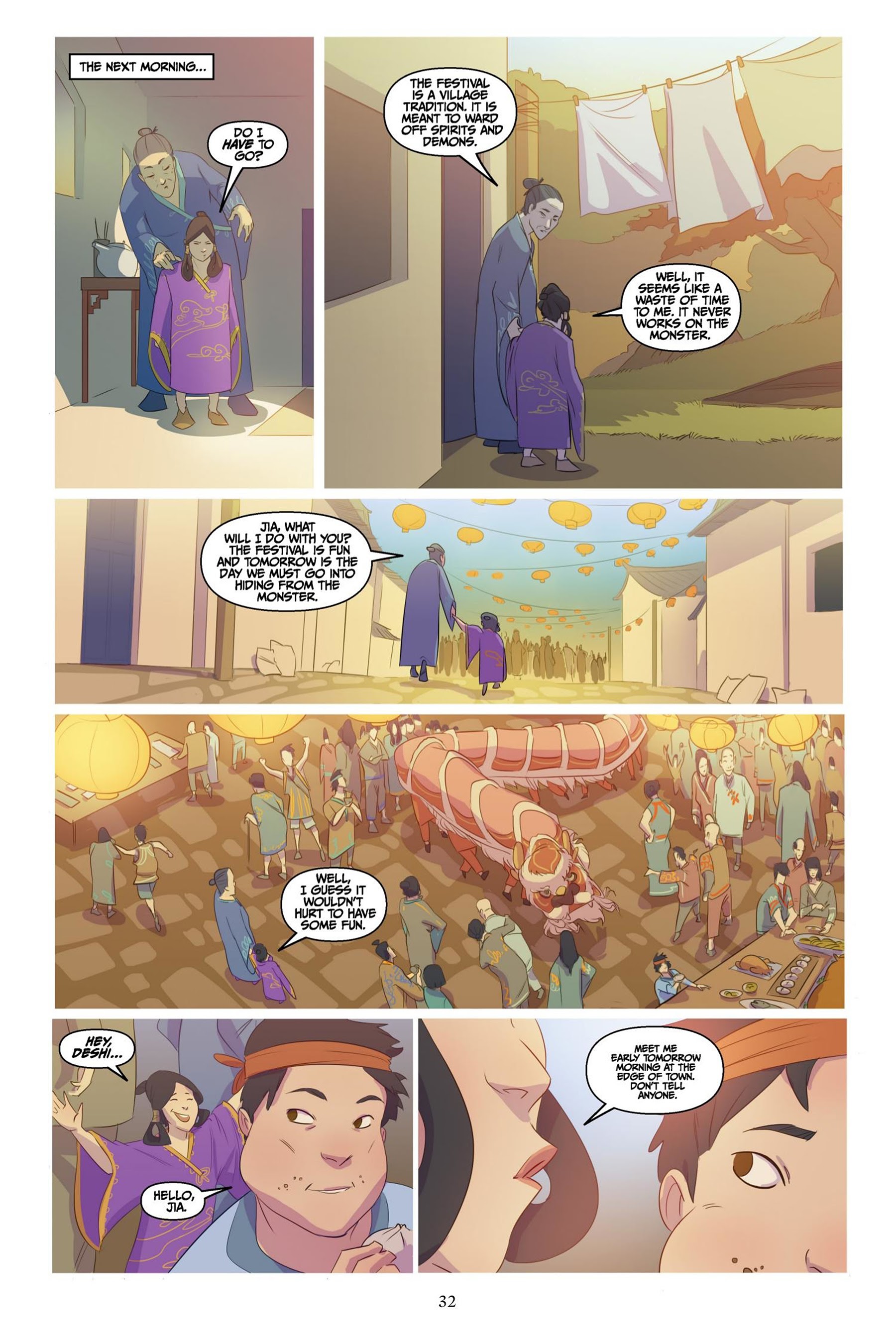 Read online Jia and the Nian Monster comic -  Issue # TPB - 33