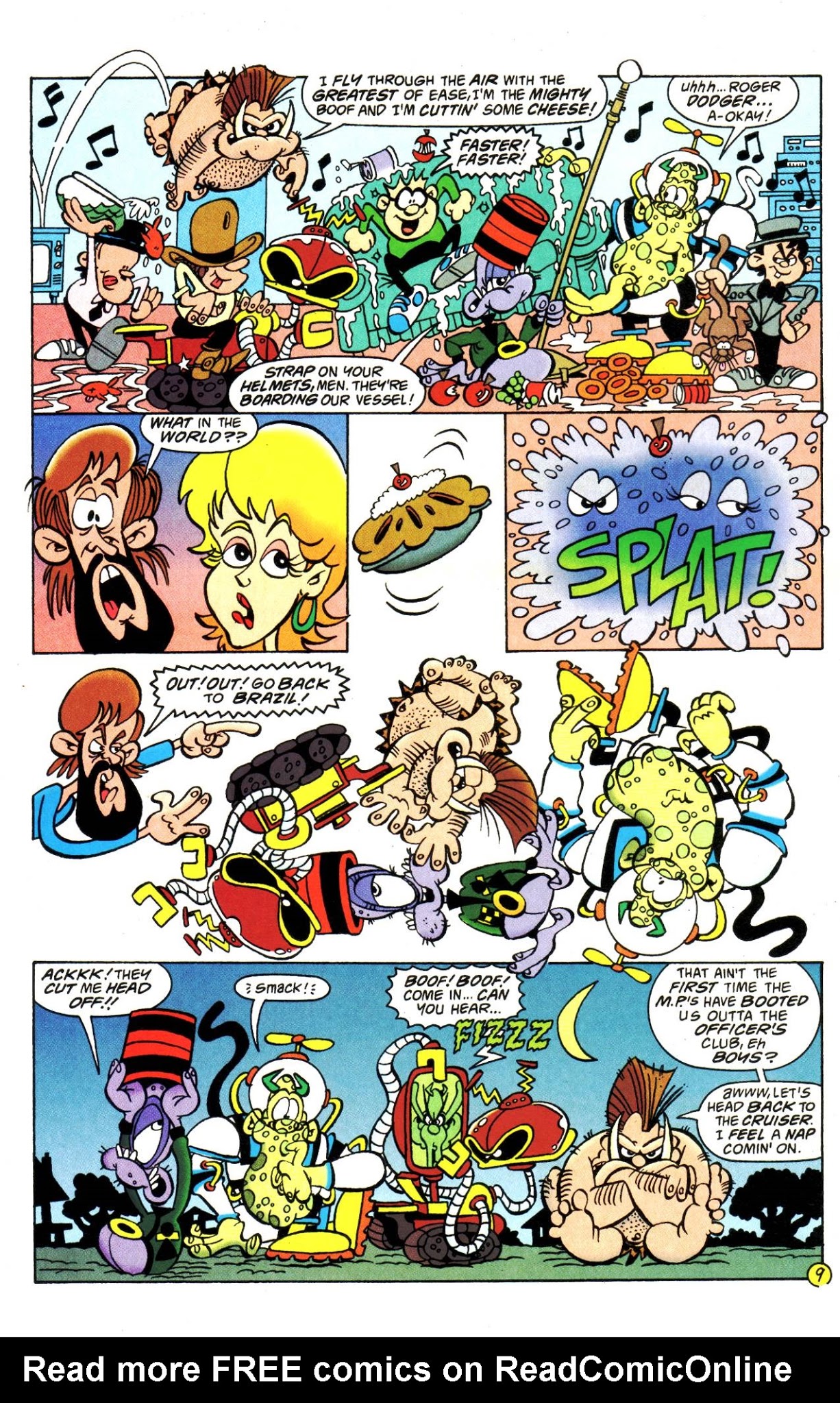 Read online Boof And The Bruise Crew comic -  Issue #1 - 21