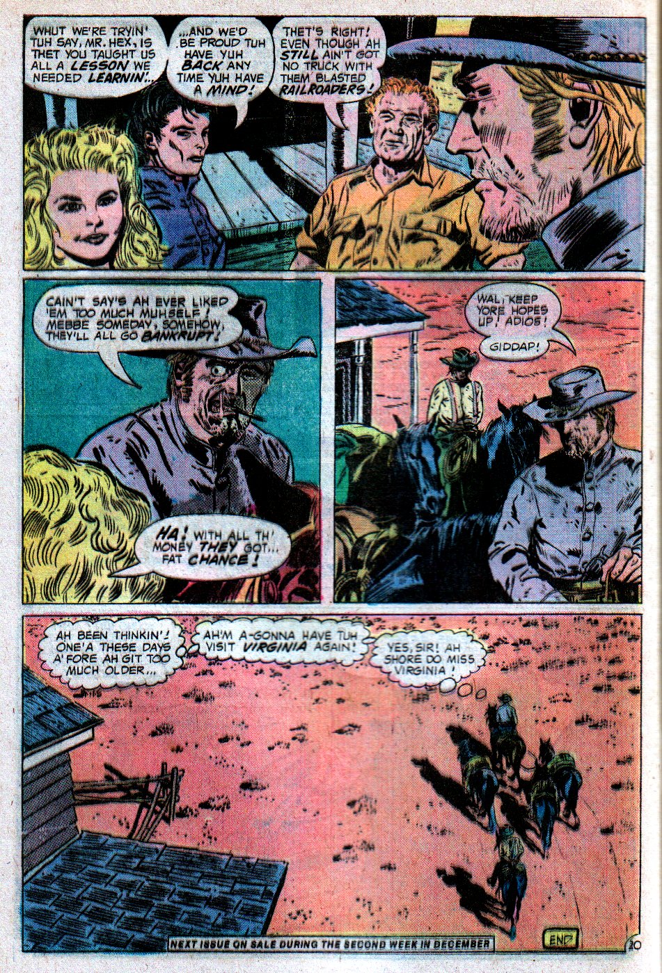 Read online Weird Western Tales (1972) comic -  Issue #26 - 22