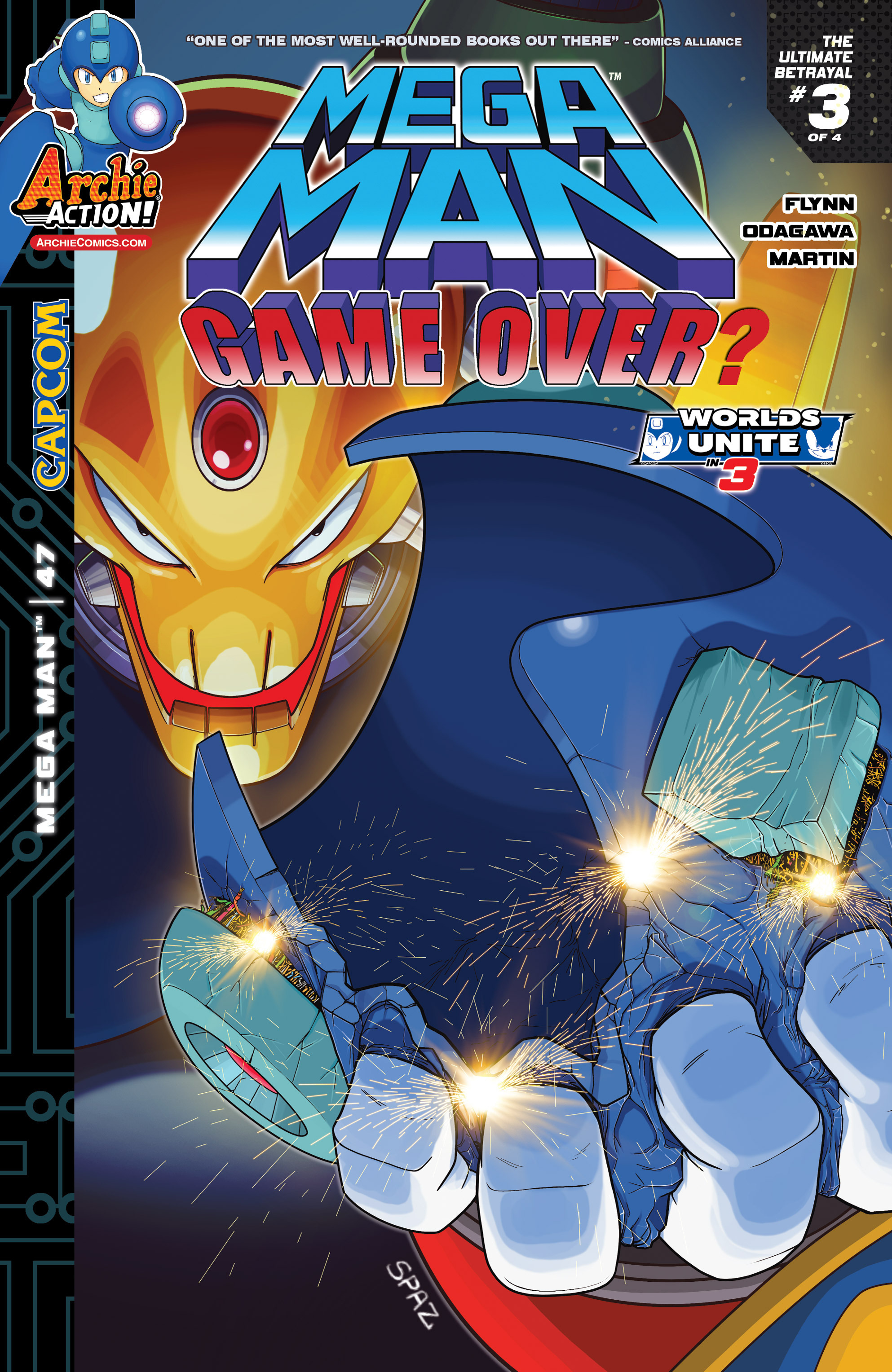 Read online Mega Man comic -  Issue #47 - 1