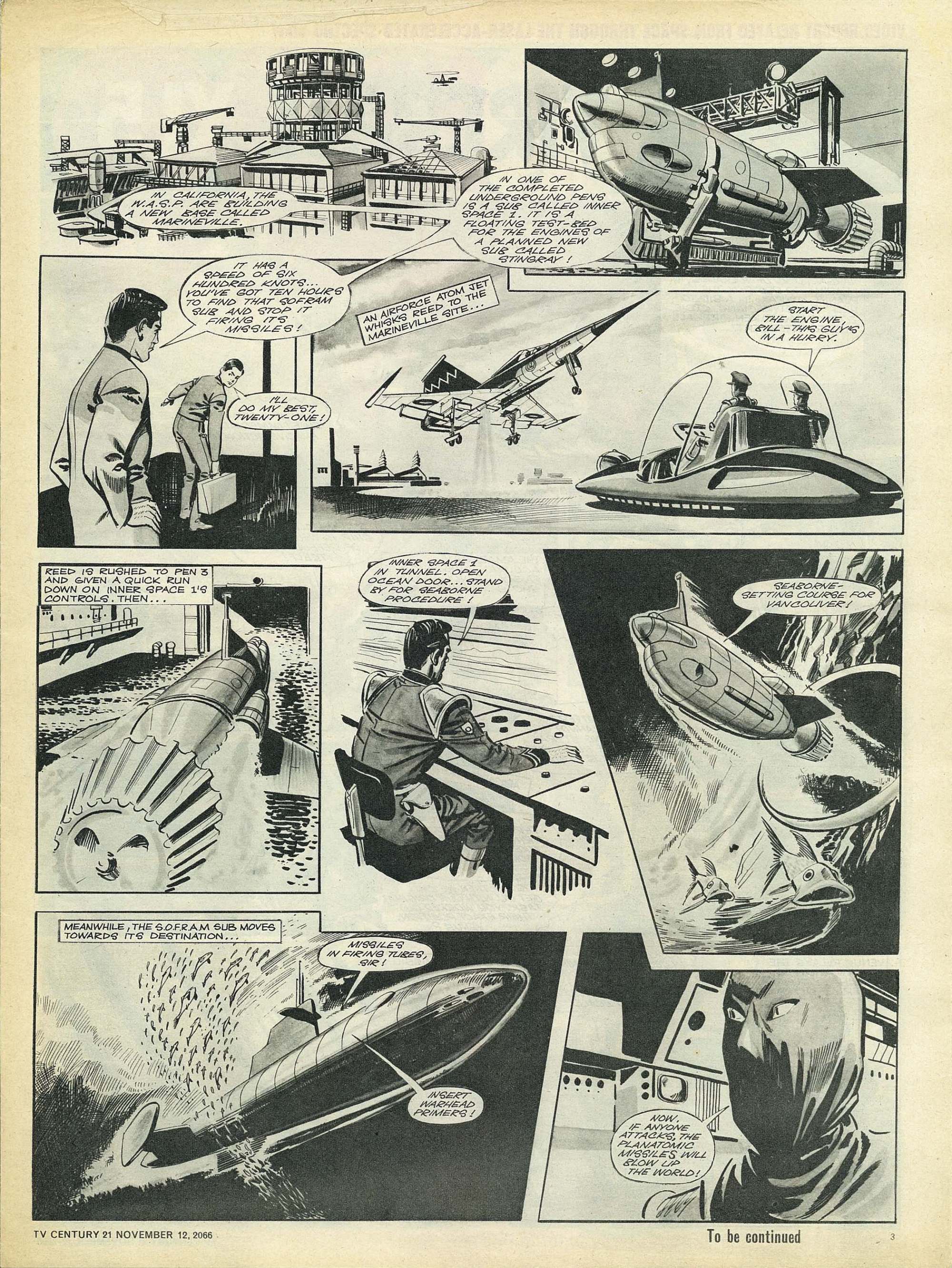 Read online TV Century 21 (TV 21) comic -  Issue #95 - 3