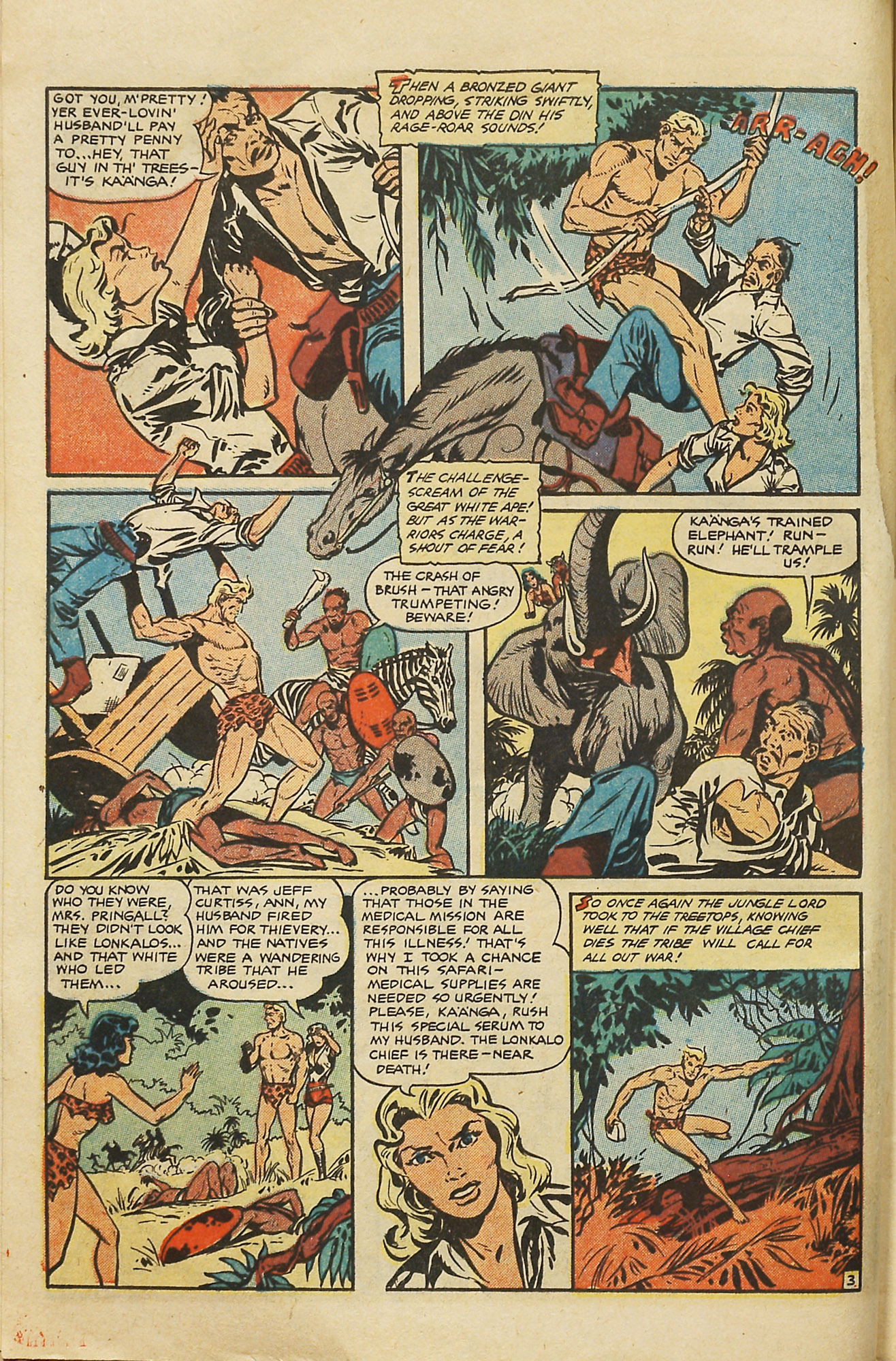 Read online Jungle Comics comic -  Issue #145 - 7
