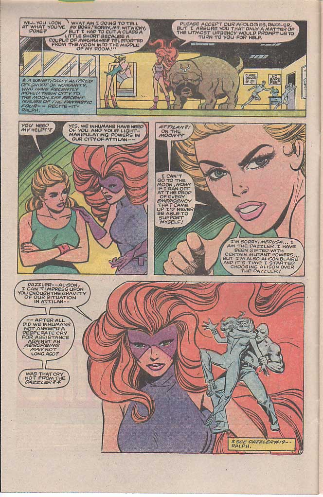 Read online Dazzler (1981) comic -  Issue #32 - 3