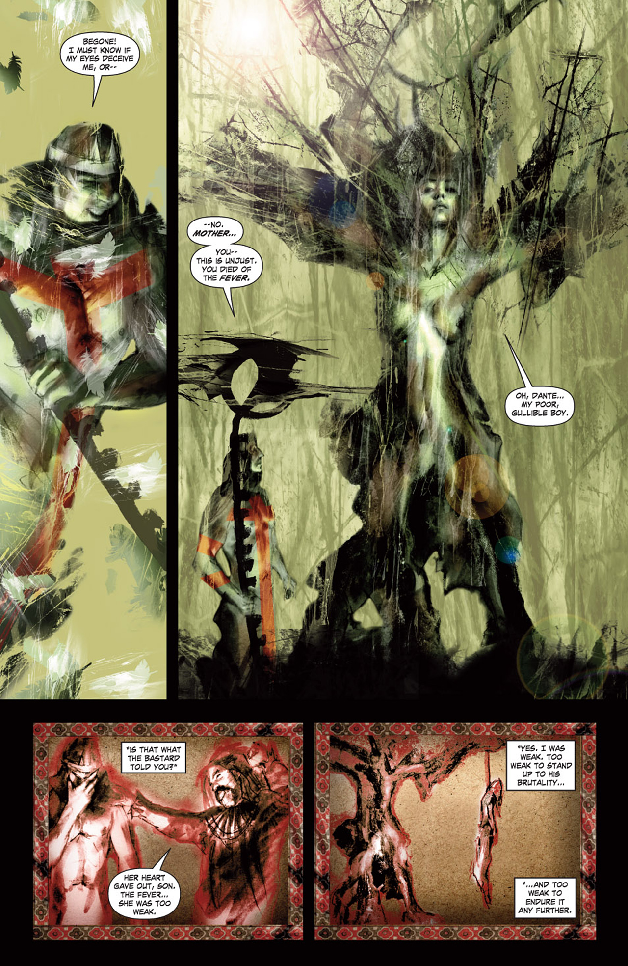 Read online Dante's Inferno comic -  Issue #4 - 14