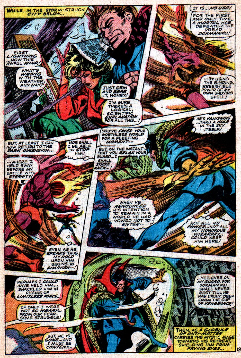 Read online Marvel Masterworks: Doctor Strange comic -  Issue # TPB 3 - 105