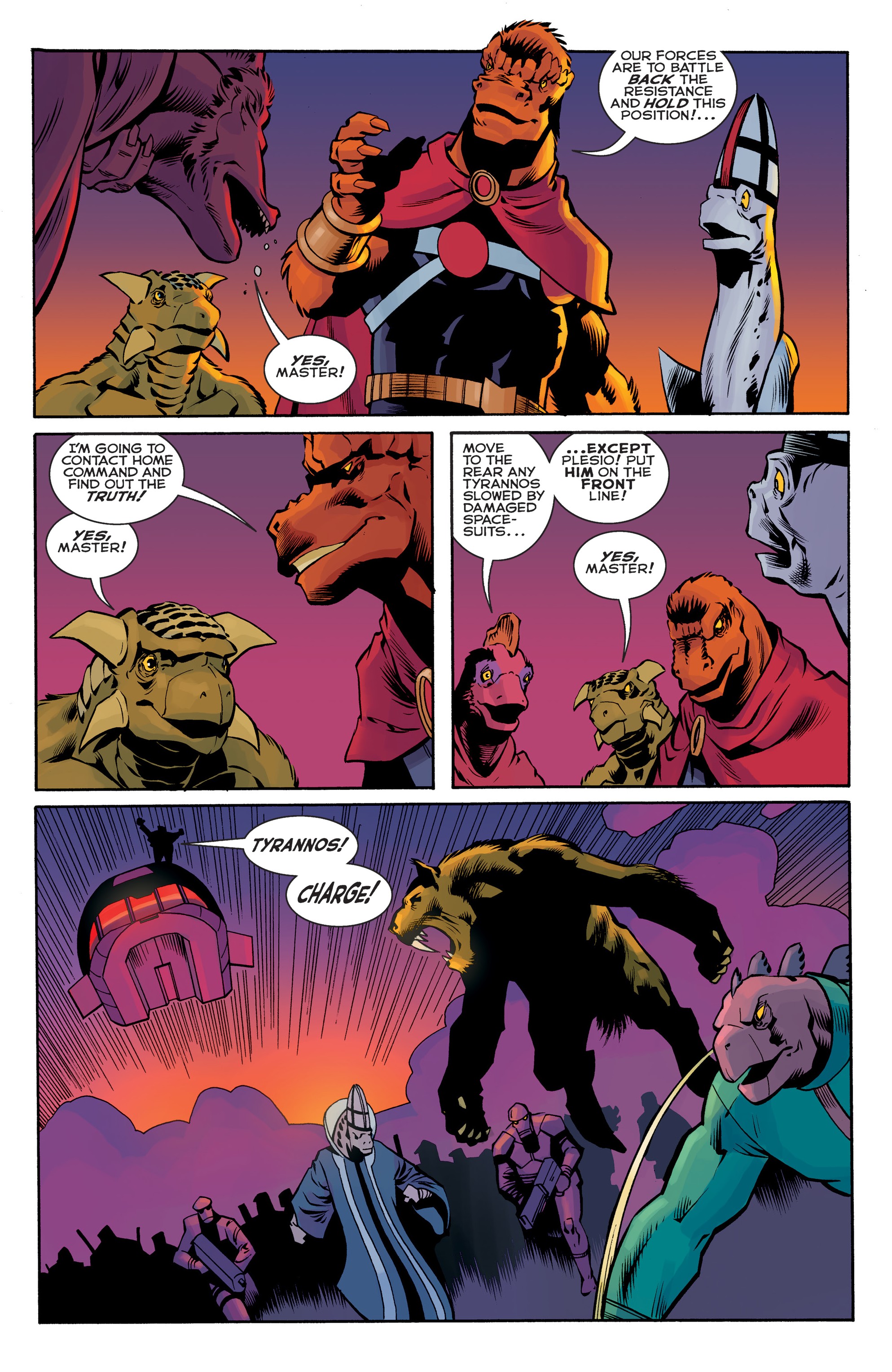 Read online Dinosaucers comic -  Issue #5 - 12
