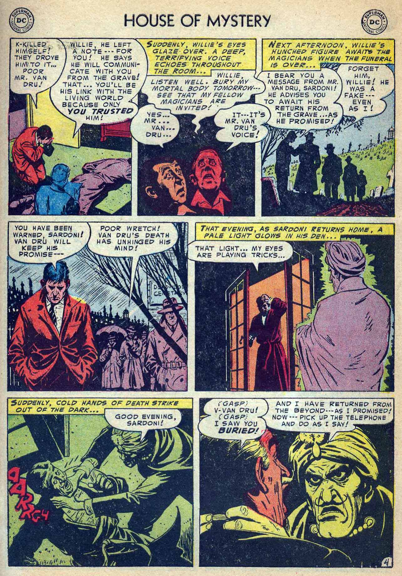 Read online House of Mystery (1951) comic -  Issue #19 - 31