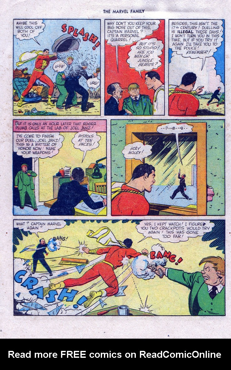 Read online The Marvel Family comic -  Issue #34 - 44