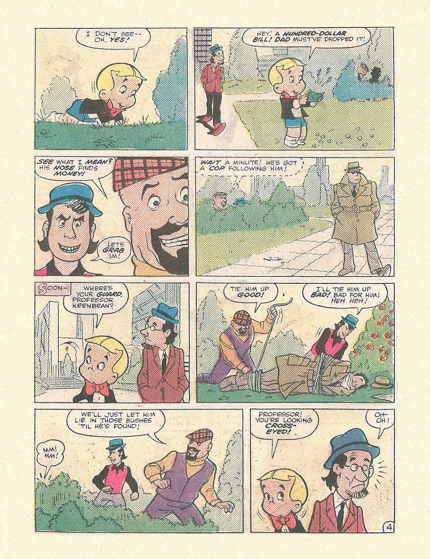 Read online Richie Rich Digest Stories comic -  Issue #13 - 46