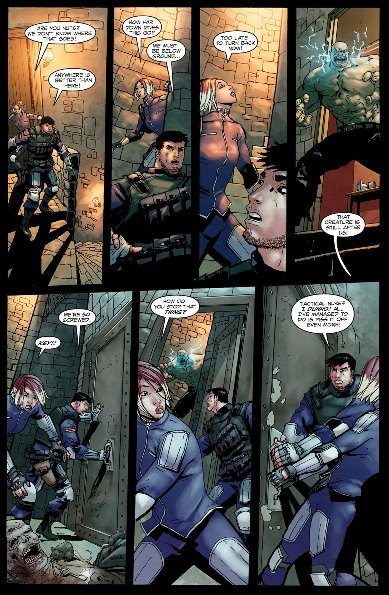 Read online Spooks comic -  Issue #3 - 17