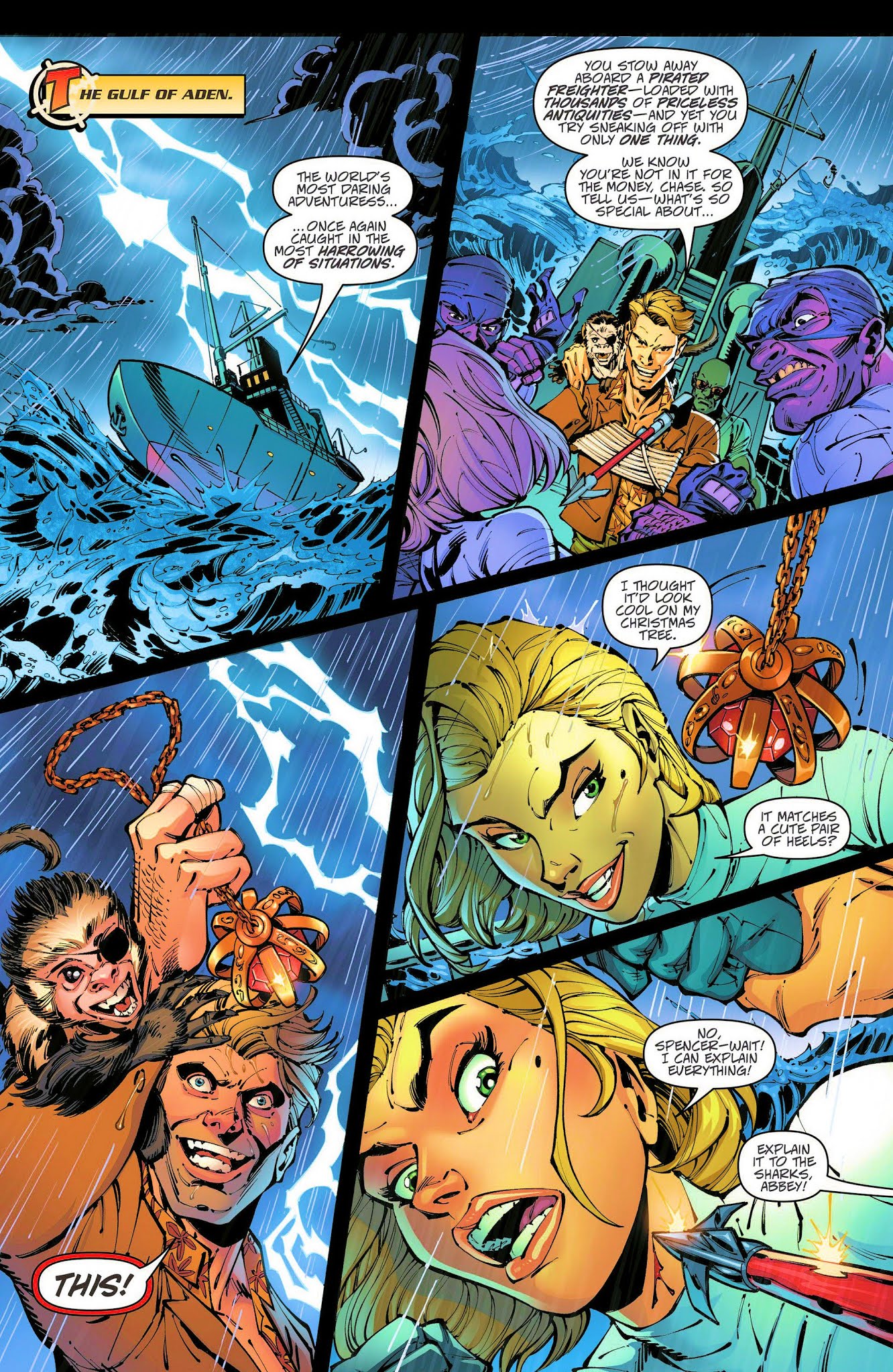 Read online Danger Girl: Trinity comic -  Issue #1 - 4