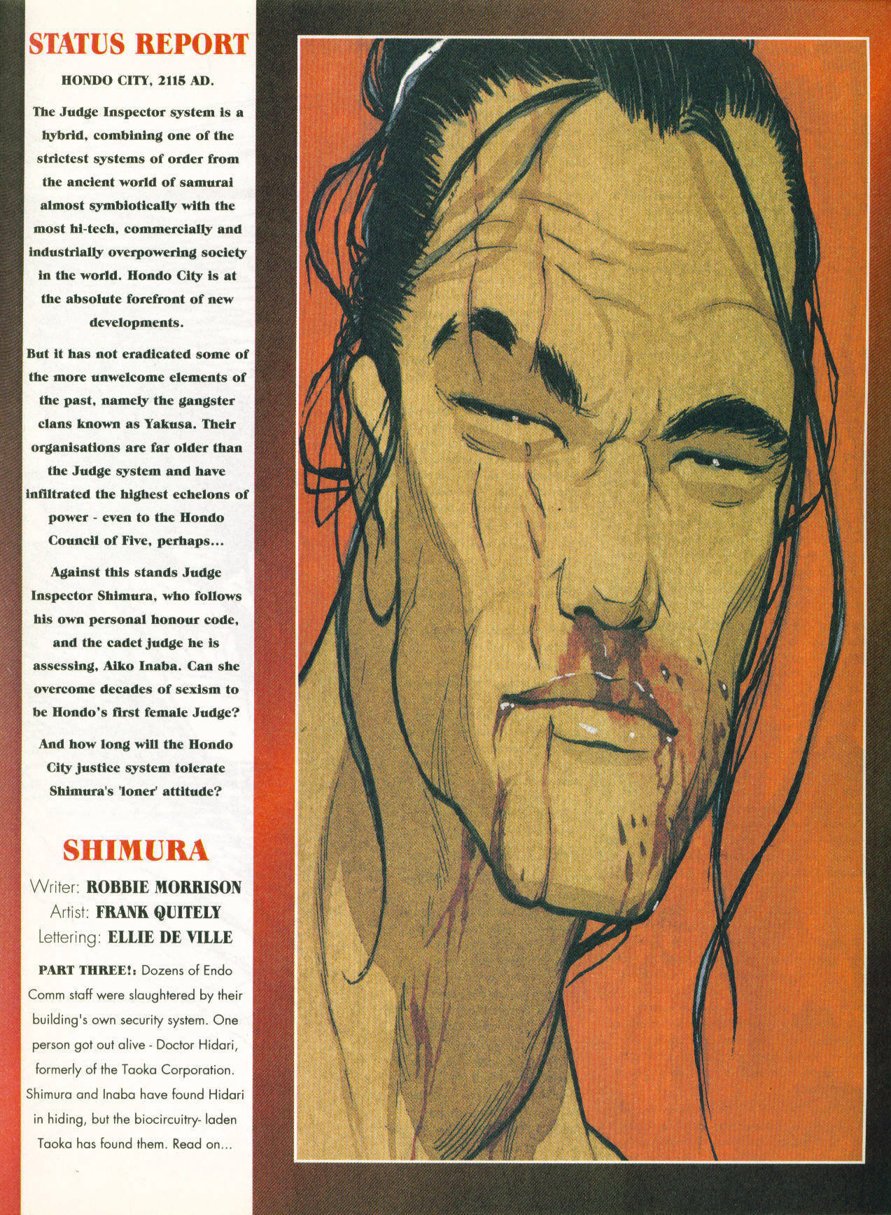 Read online Judge Dredd: The Megazine (vol. 2) comic -  Issue #39 - 24