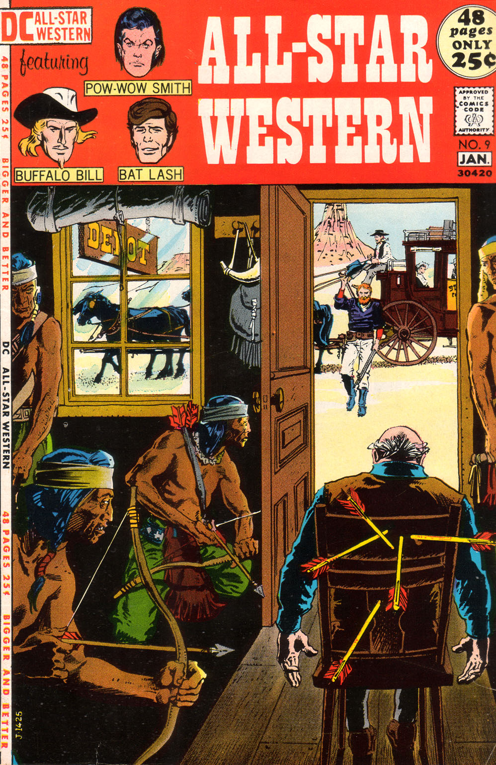 Read online All-Star Western (1970) comic -  Issue #9 - 1