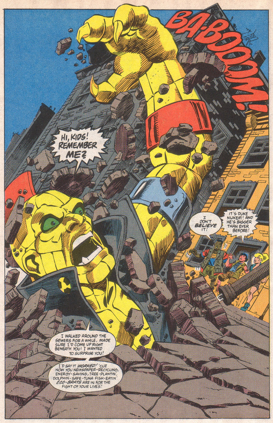 Read online Captain Planet and the Planeteers comic -  Issue #4 - 12