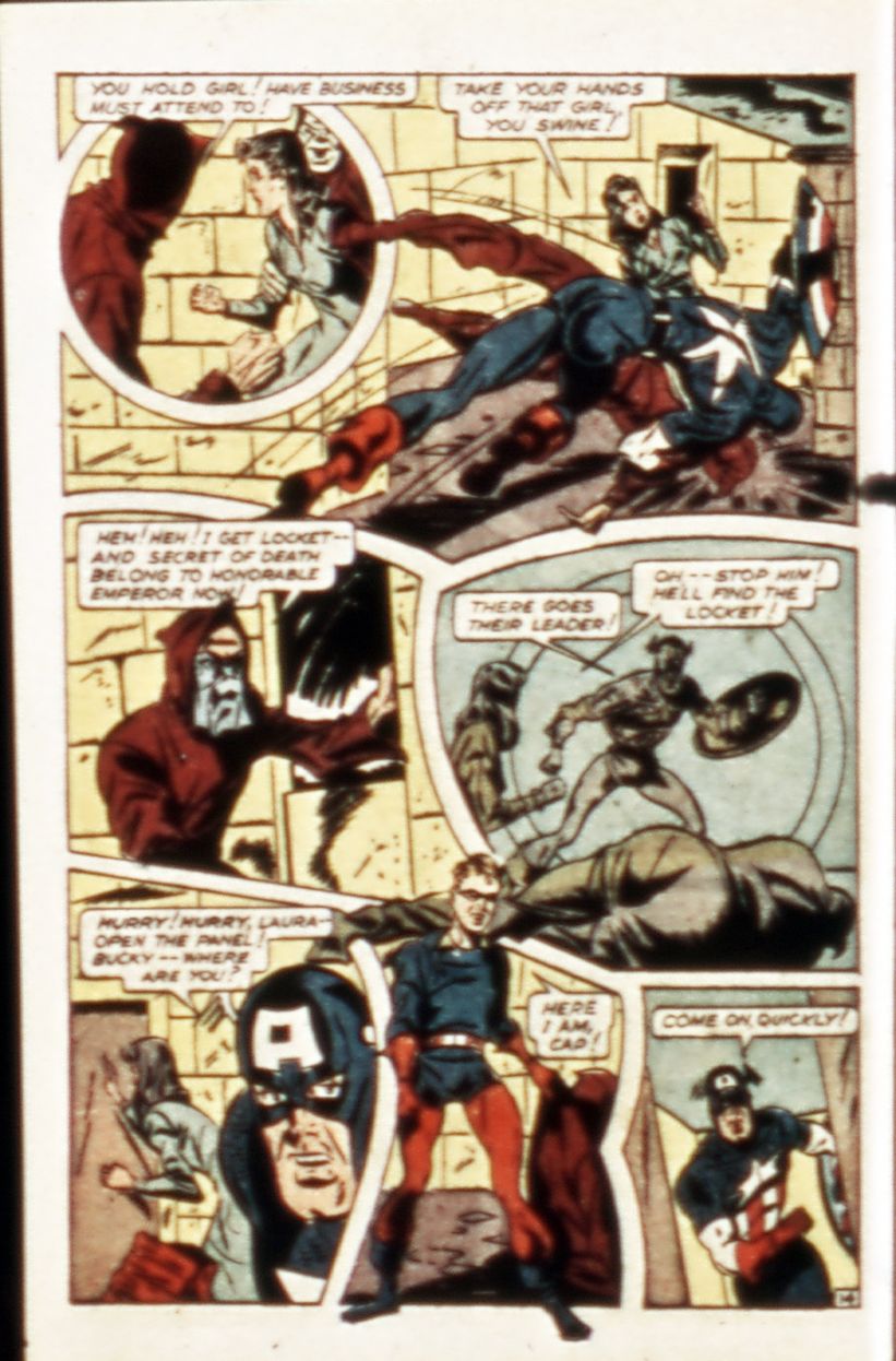 Read online Captain America Comics comic -  Issue #50 - 16