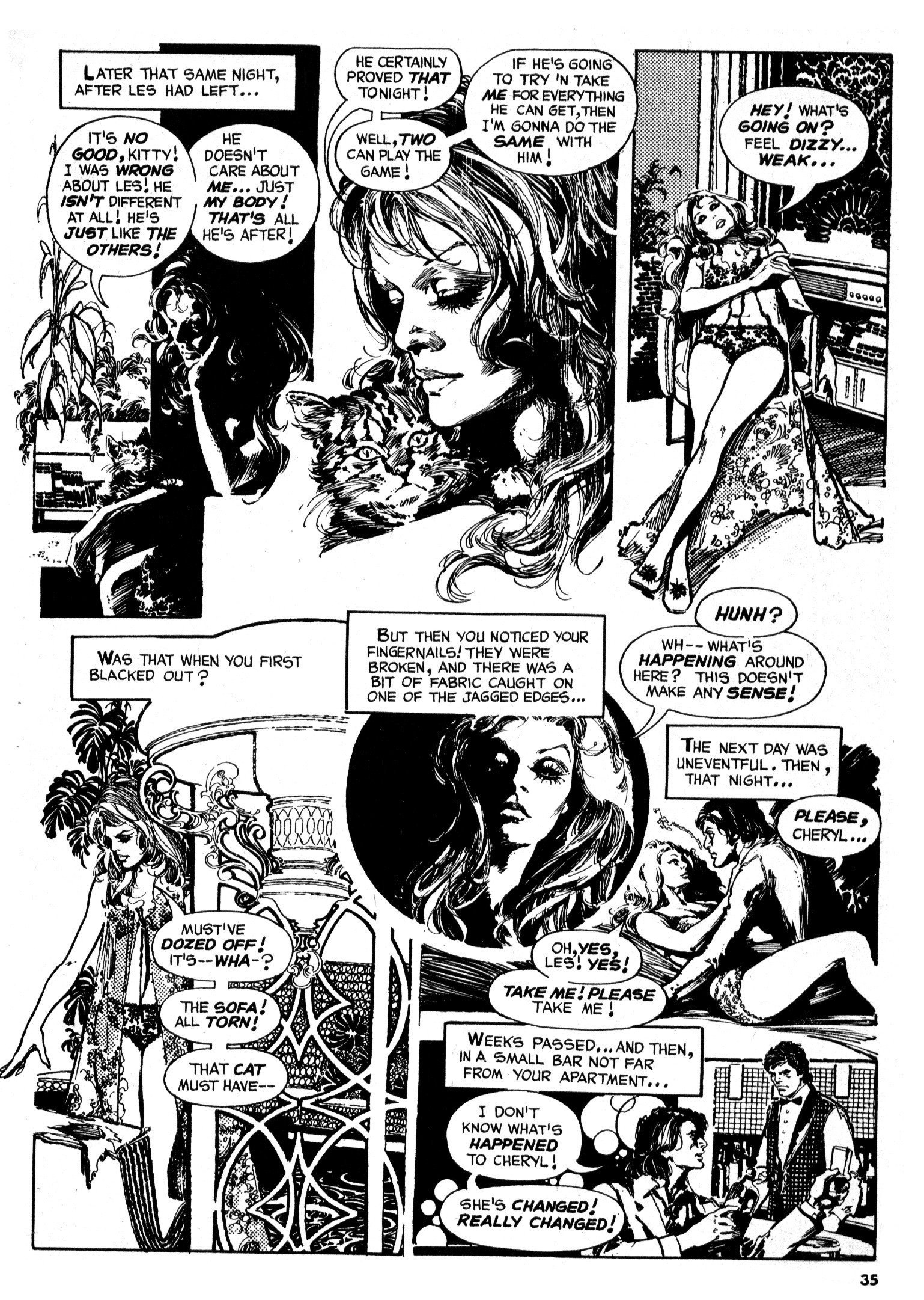 Read online Vampirella (1969) comic -  Issue #23 - 35