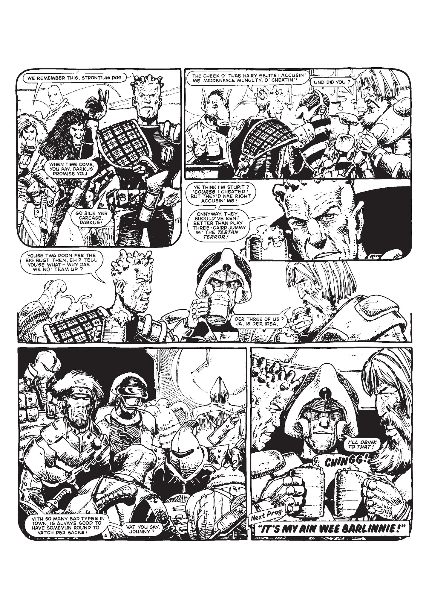 Read online Strontium Dog: Search/Destroy Agency Files comic -  Issue # TPB 3 (Part 1) - 9