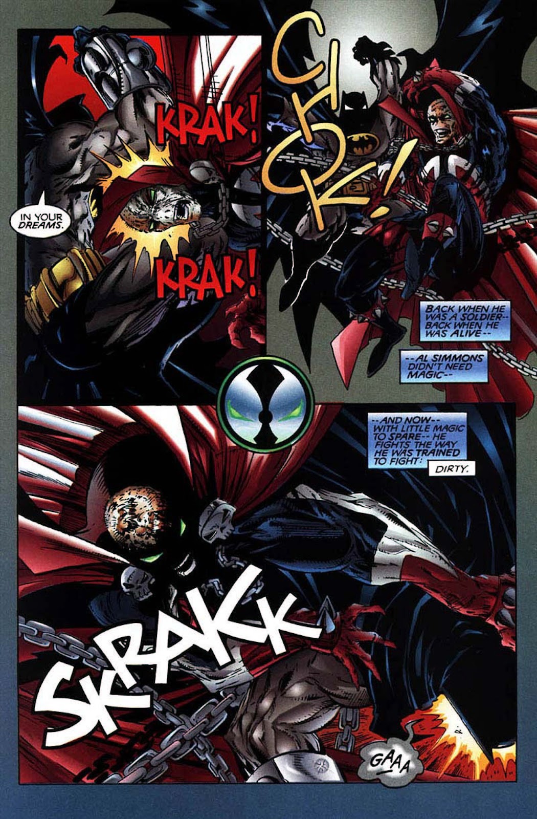 Spawn-Batman issue Full - Page 34