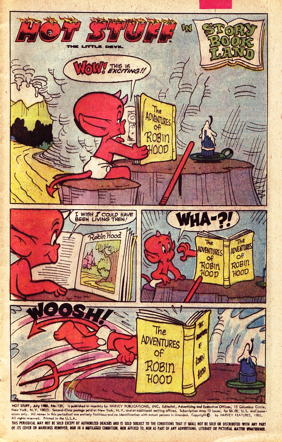 Read online Hot Stuff, the Little Devil comic -  Issue #155 - 5
