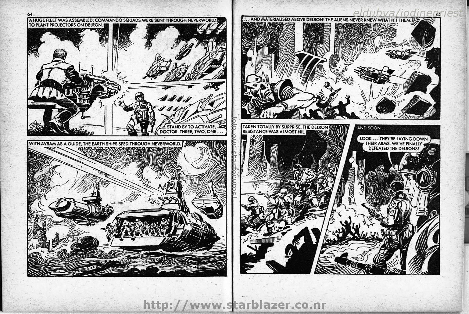 Read online Starblazer comic -  Issue #65 - 34