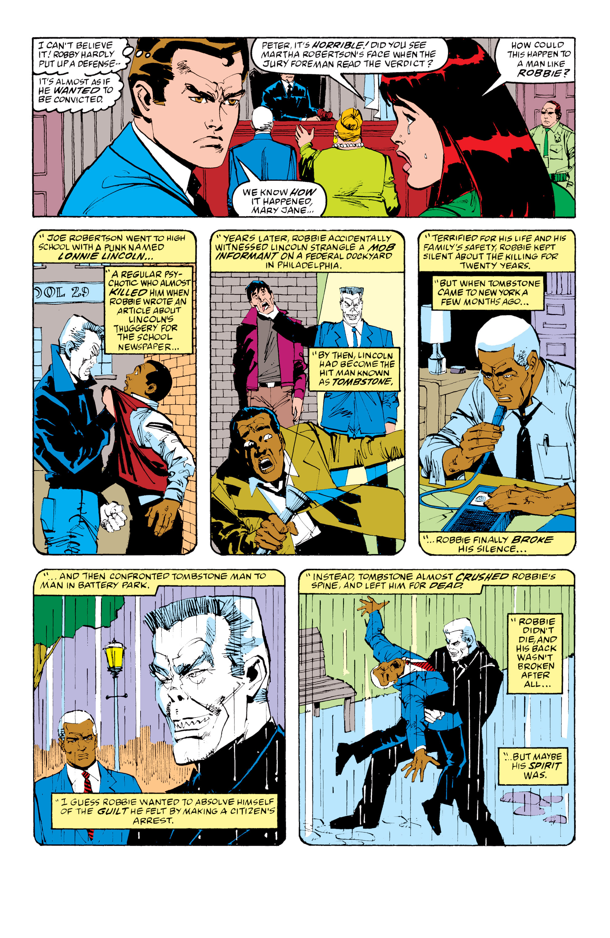 Read online The Spectacular Spider-Man (1976) comic -  Issue # _TPB Tombstone (Part 4) - 43