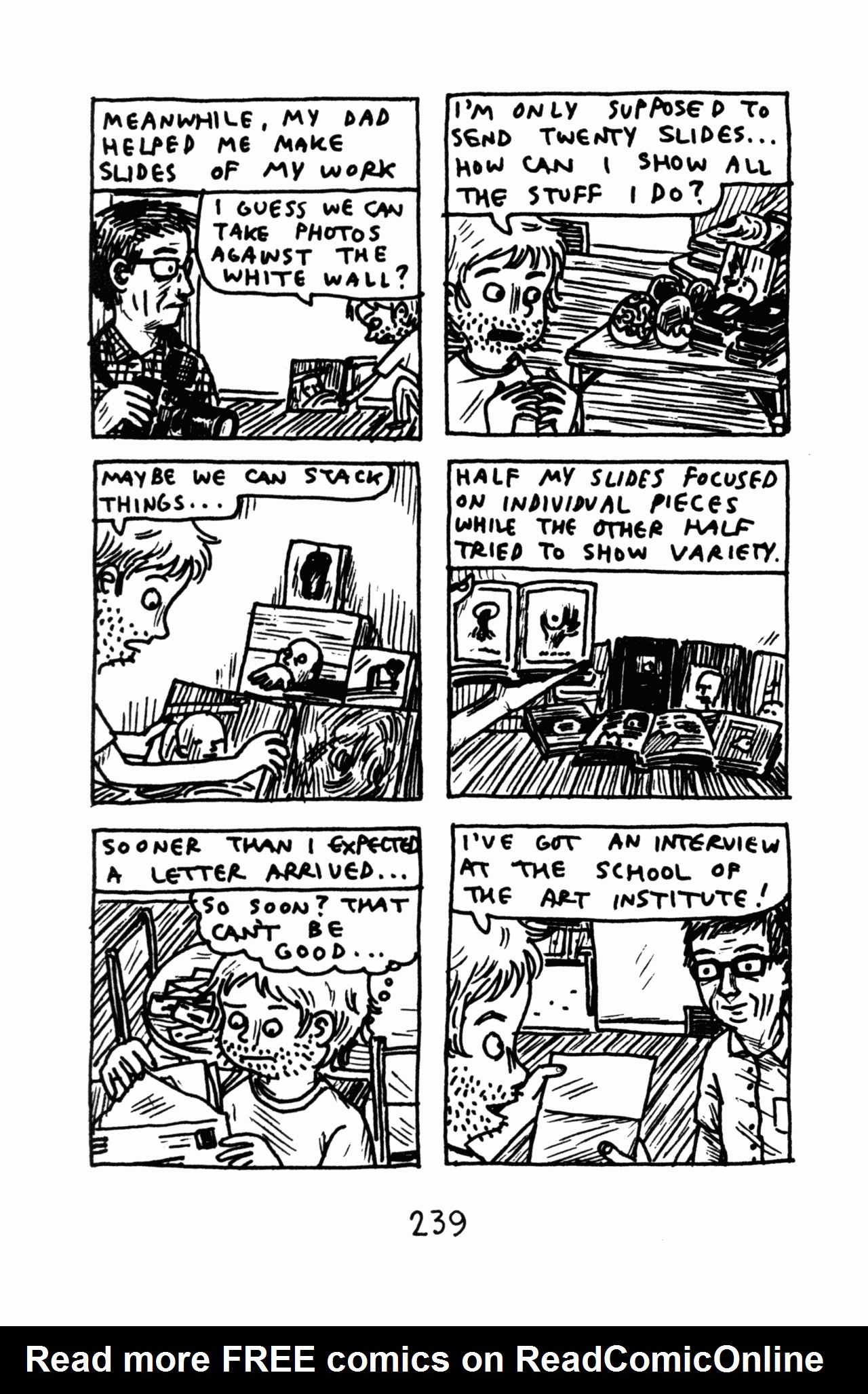 Read online Funny Misshapen Body: A Memoir comic -  Issue # TPB (Part 3) - 40