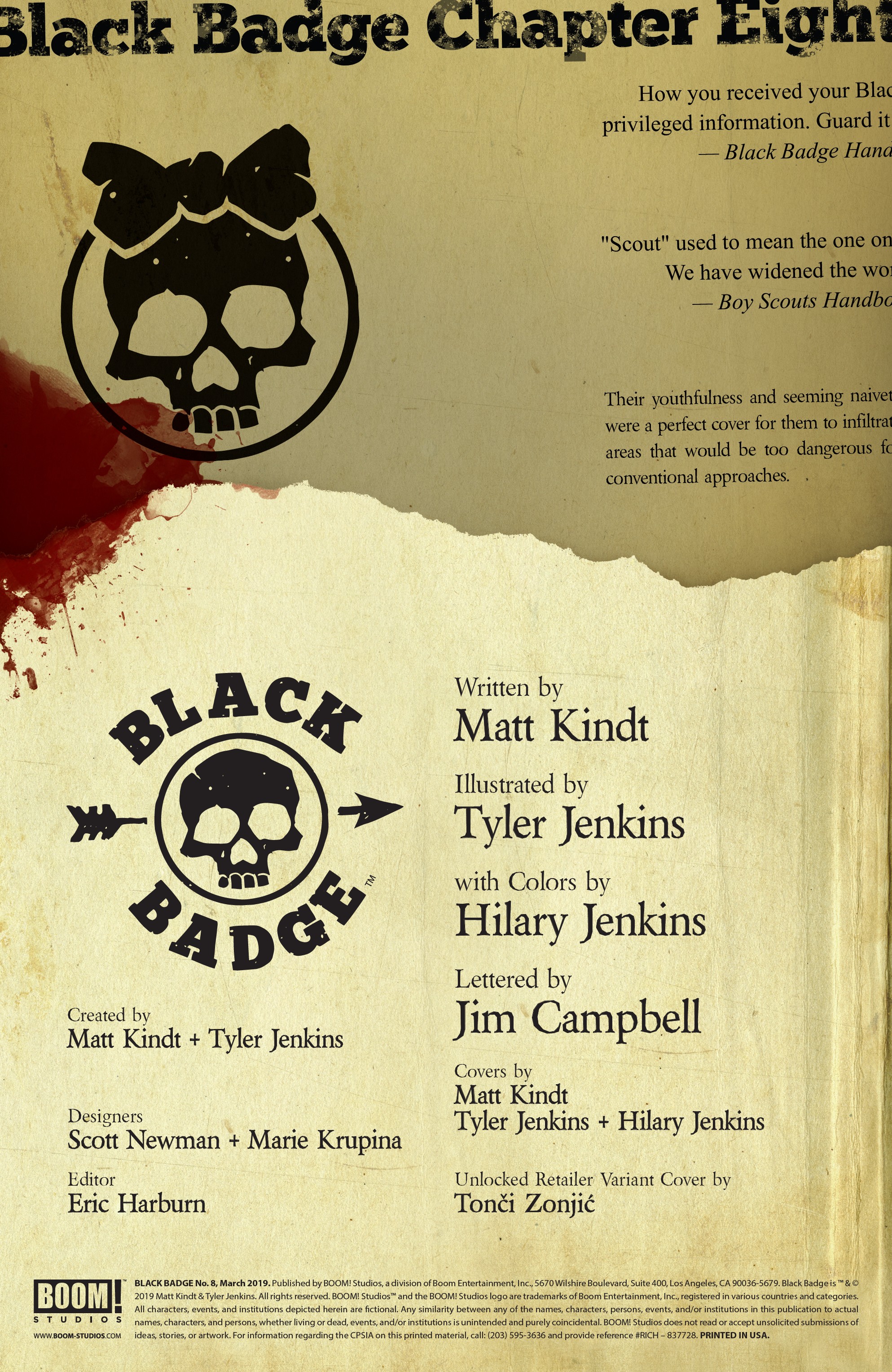 Read online Black Badge comic -  Issue #8 - 2