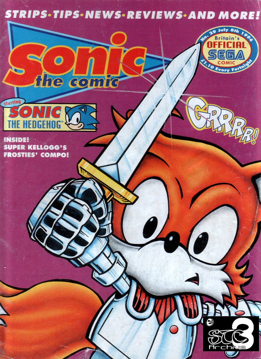 Read online Sonic the Comic comic -  Issue #29 - 1