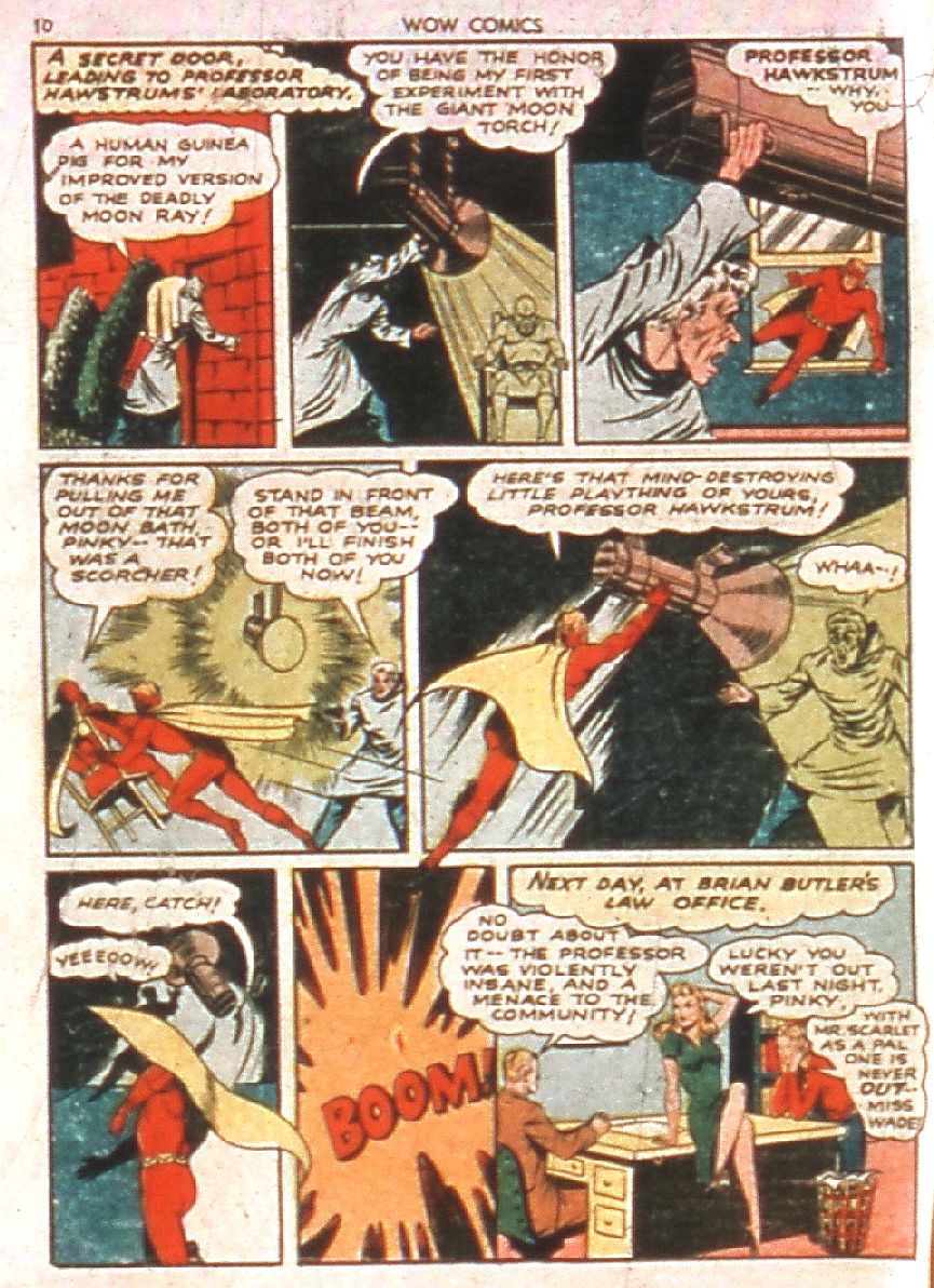 Read online Wow Comics comic -  Issue #5 - 10