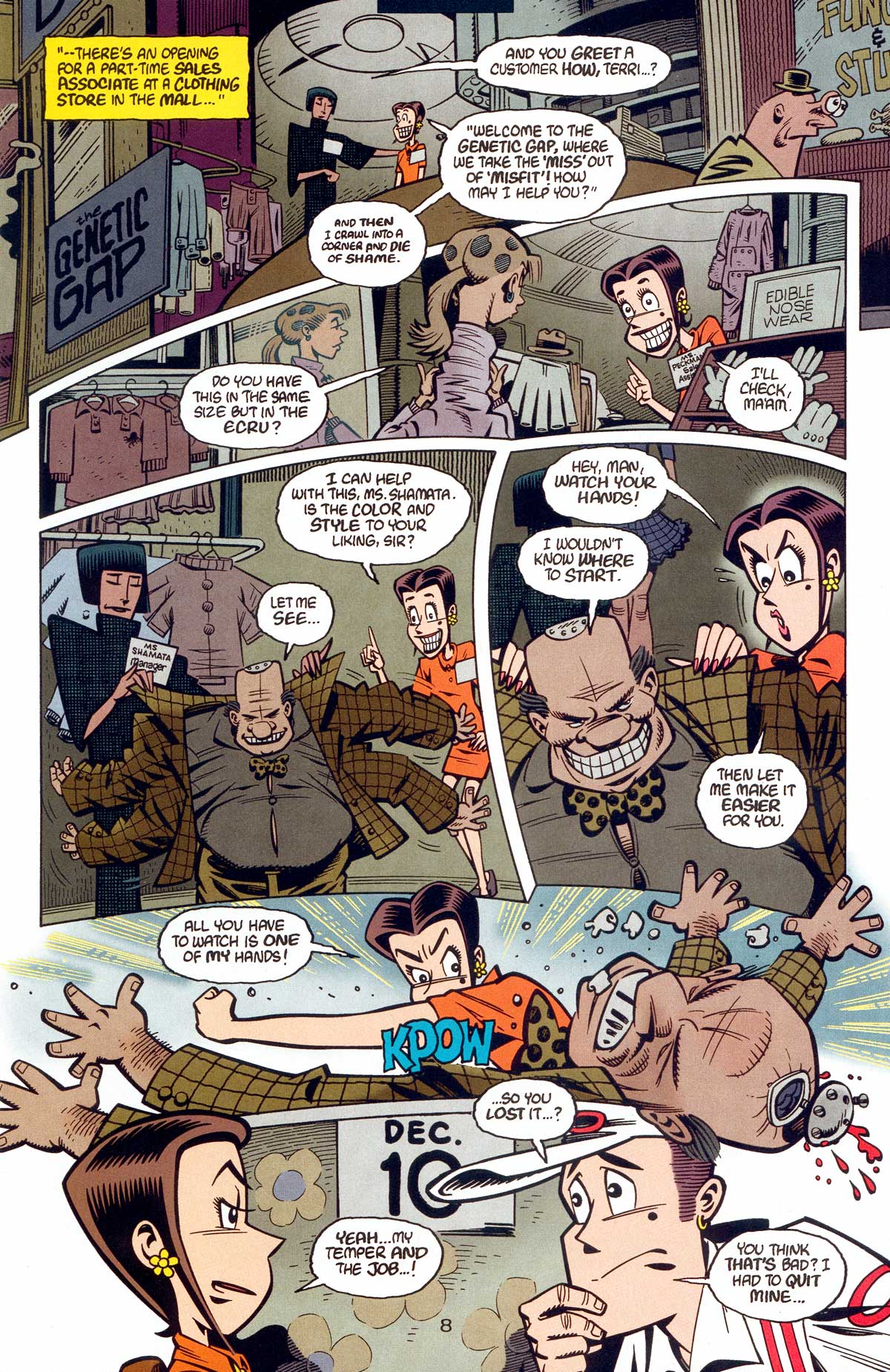 Read online Gross Point comic -  Issue #6 - 9