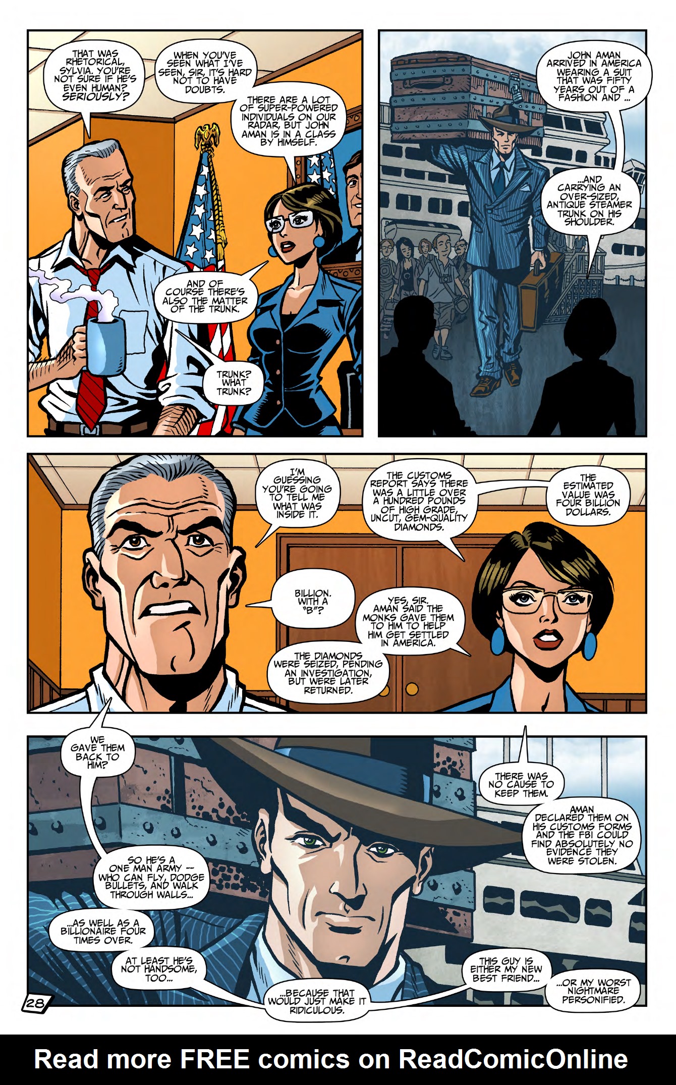 Read online John Aman Amazing Man comic -  Issue #2 - 6
