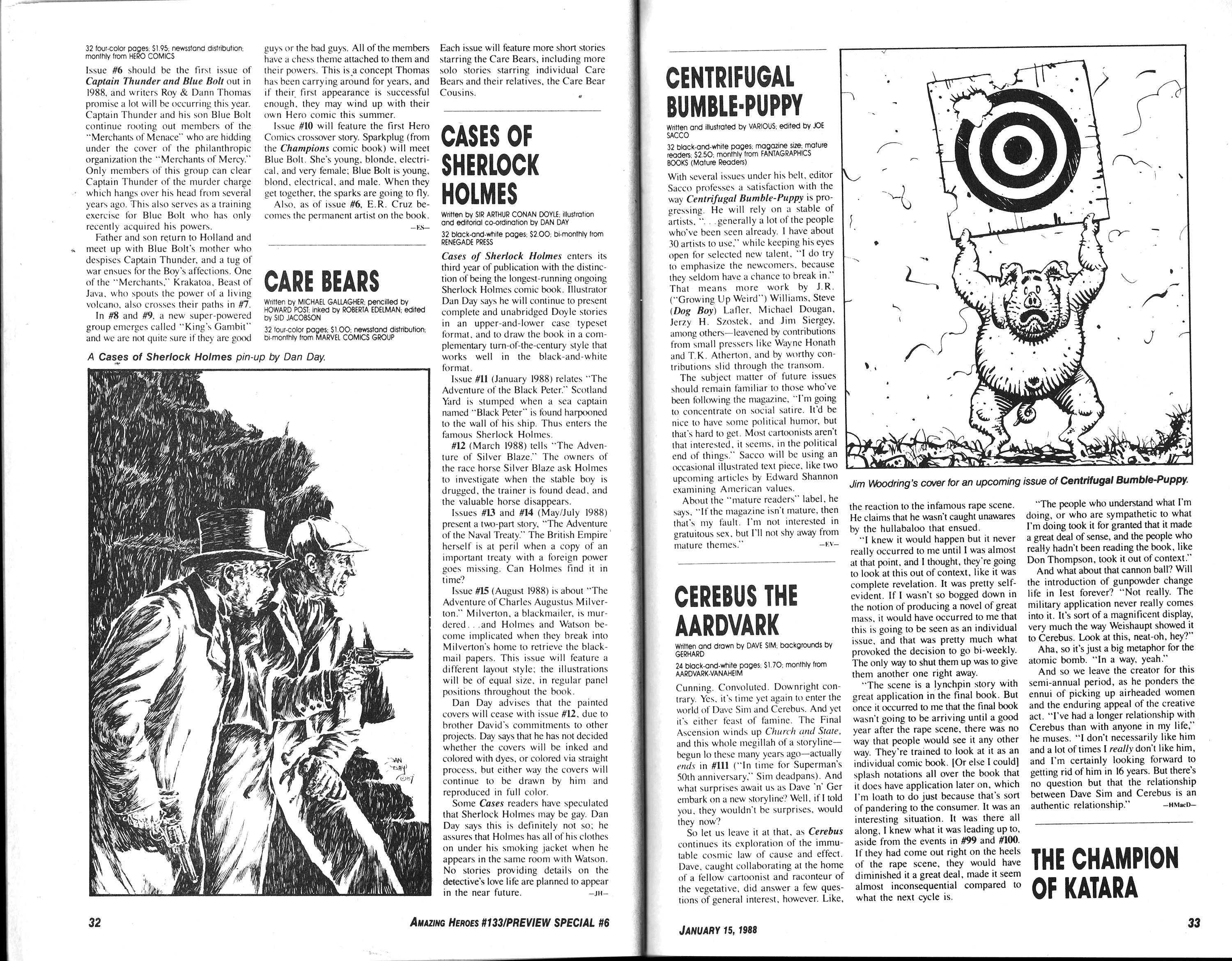 Read online Amazing Heroes comic -  Issue #133 - 18